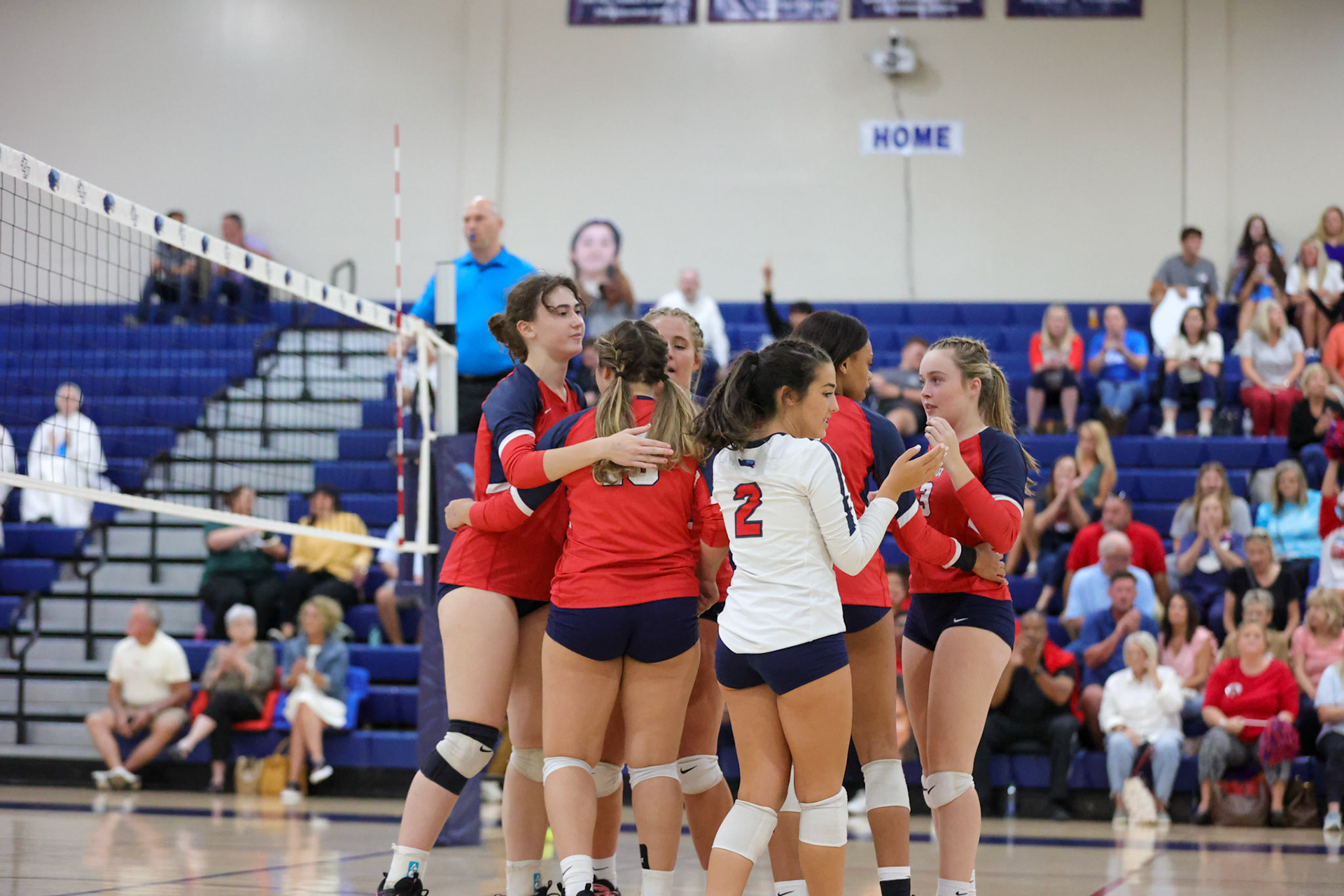St. Benedict Volleyball vs White Station at St. Benedict at Auburndale in Memphis, TN on Thursday, September 22, 2022. (Ryan Beatty/SBA)