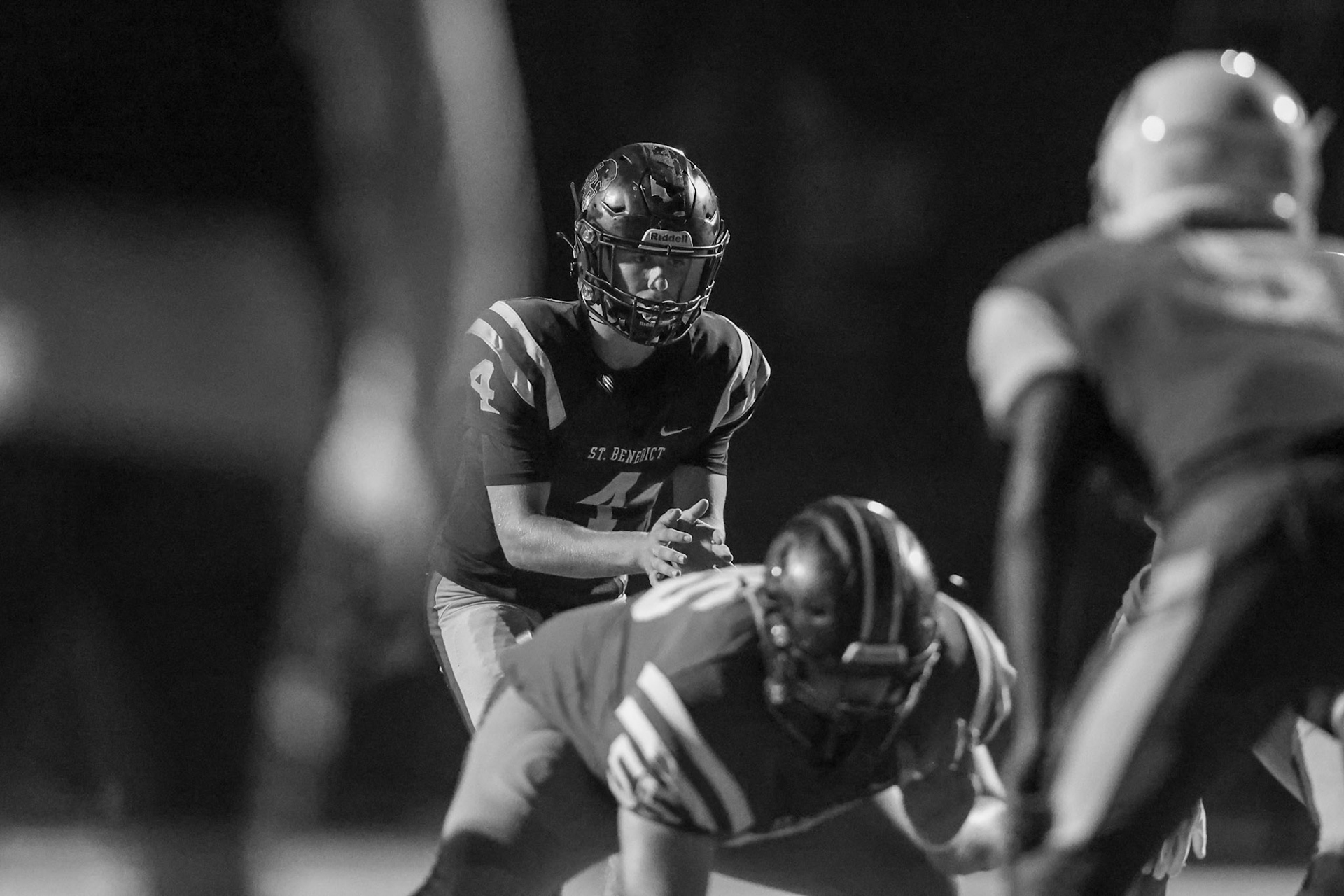 SBA Football Scrimmage on Friday, August 5, 2022 at St. Benedict at Auburndale in Memphis, TN. (Ryan Beatty/SBA)