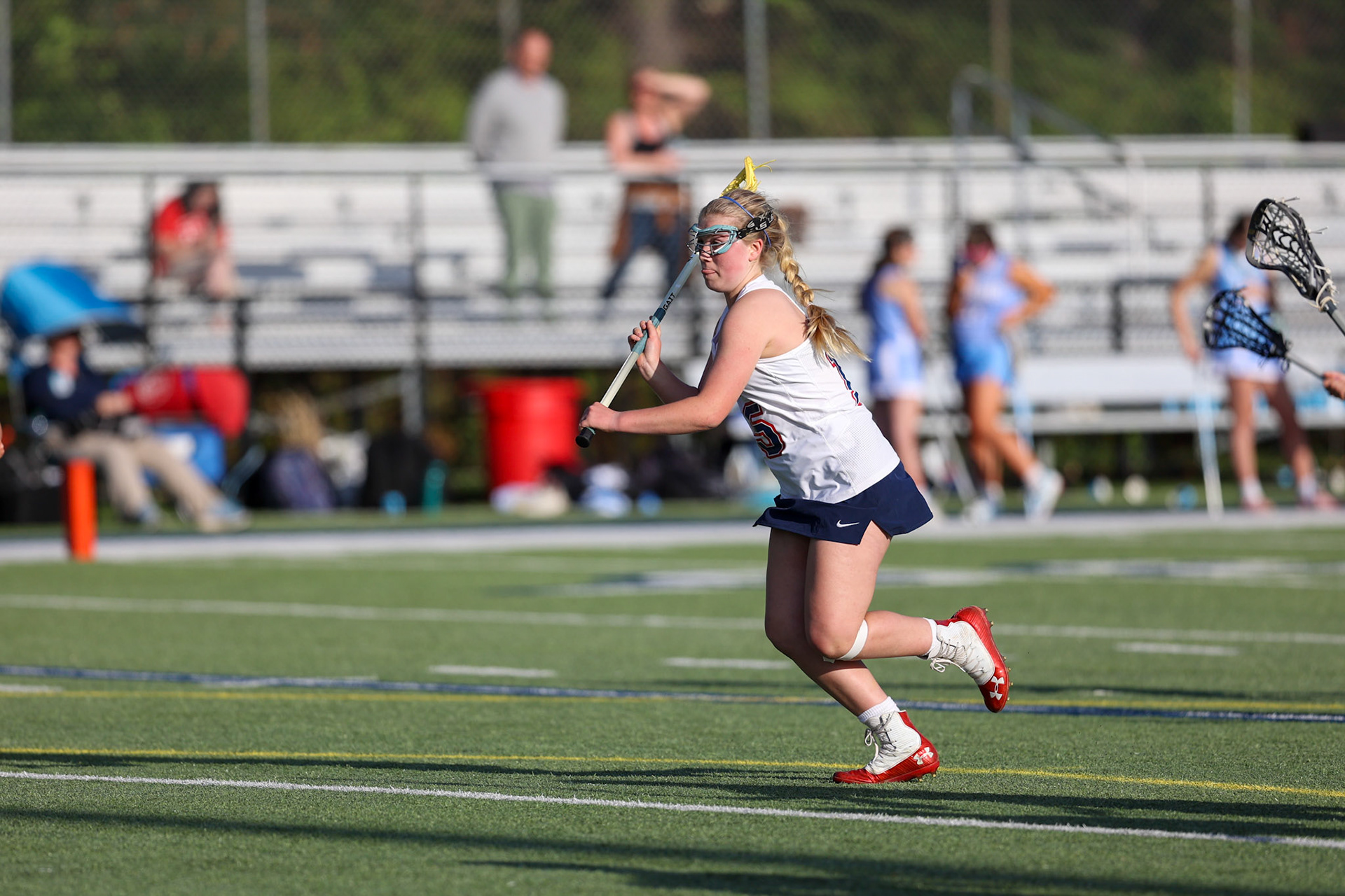 St. Benedict Girls Lacrosse vs St. Agnes on Senior Night at St. Benedict at Auburndale in Memphis, TN on April 19, 2022. (Ryan Beatty/SBA)