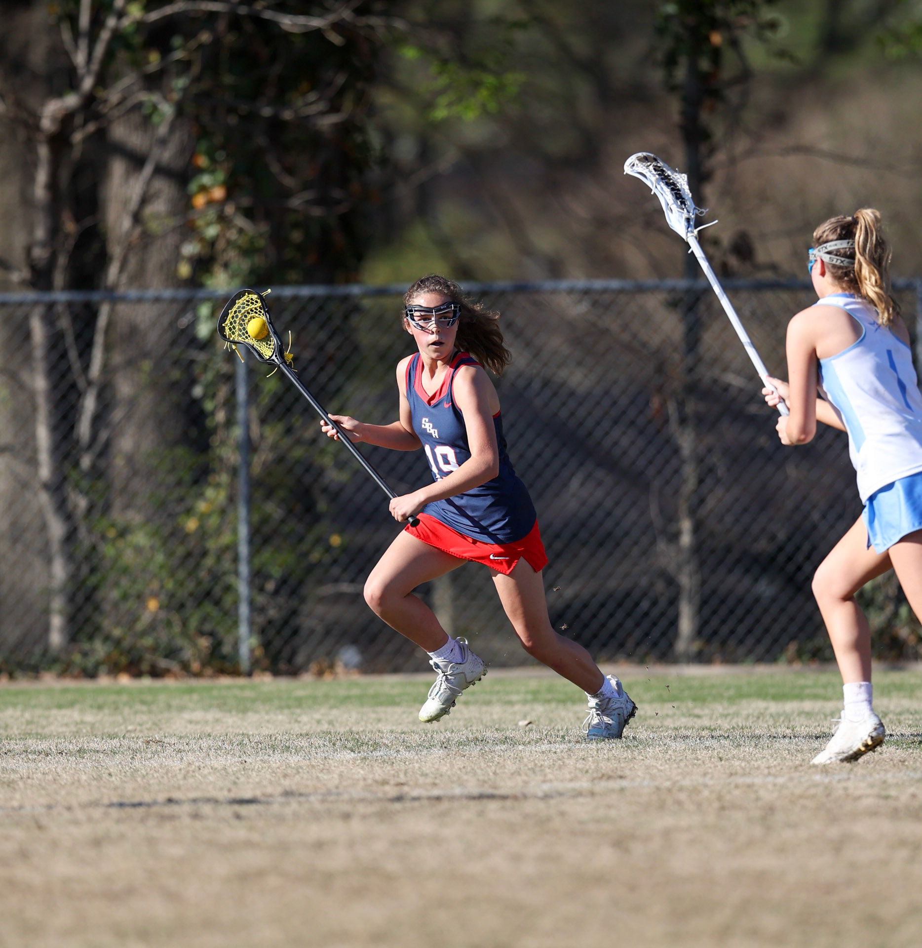 St. Benedict Girls Lacrosse vs St. Agnes on April 5, 2022 at St. Agnes Academy in Memphis, TN. (Ryan Beatty/SBA)