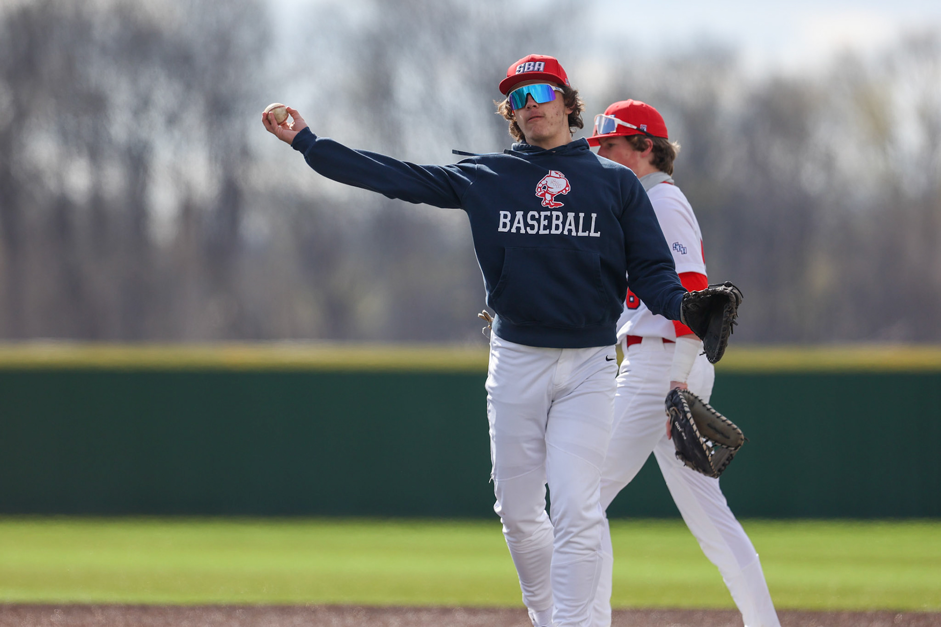 SBA Baseball vs Fayette Academy at USA Stadium in Millington, TN on Monday, March 13, 2023. (Ryan Beatty Photo)