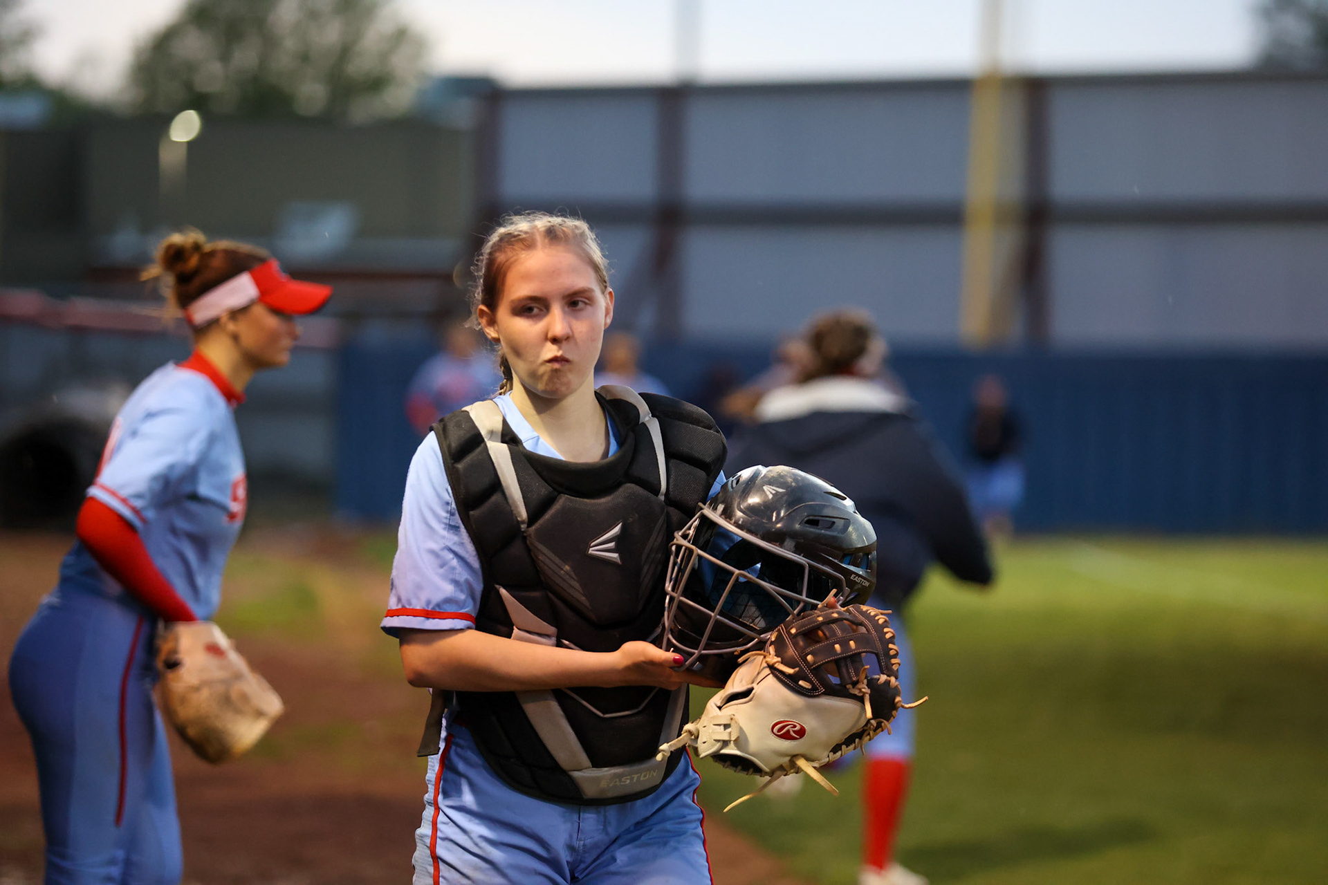 St. Benedict Softball vs Millington on Senior Night at St. Benedict at Auburndale in Memphis, TN on April 20, 2022. (Ryan Beatty/SBA)