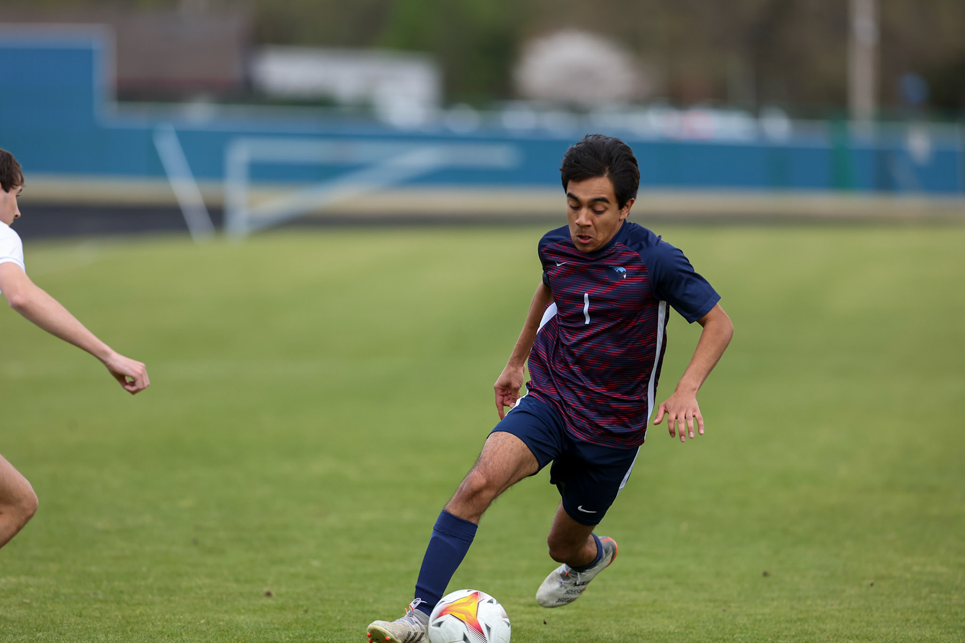 St. Benedict Soccer vs Millington on April 7, 2022 at St. Benedict At Auburndale High School in Memphis, TN. (Ryan Beatty/SBA)