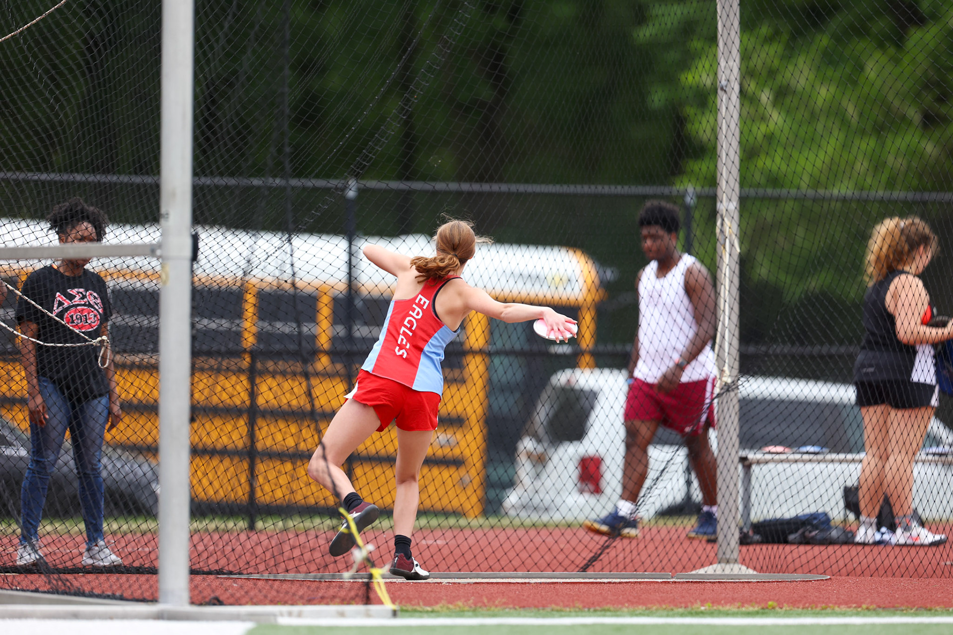 St. Benedict Track at Memphis University School in Memphis, TN on May 3, 2022. (Ryan Beatty/SBA)