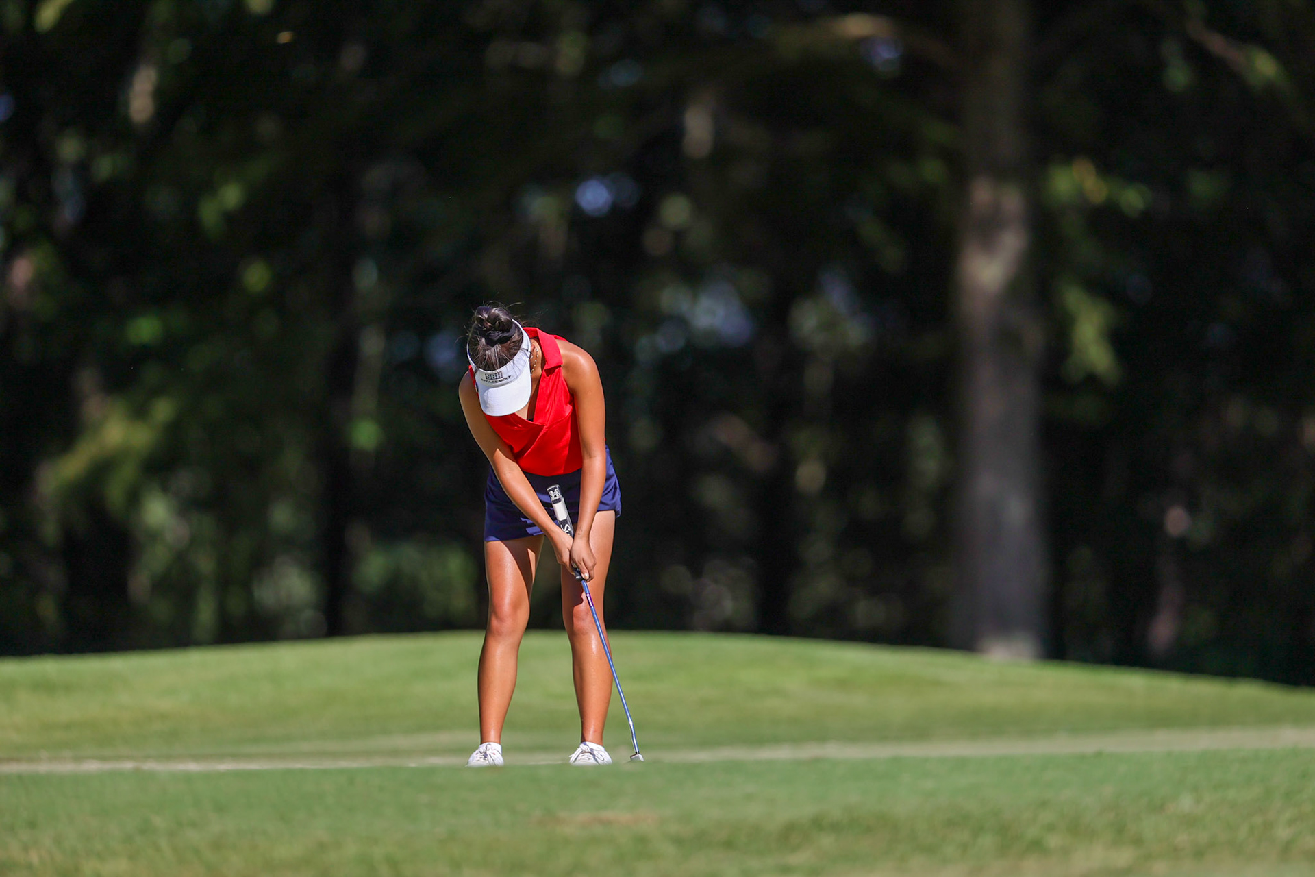 St. Benedict Girls Golf at Windyke on August 31, 2022. (Ryan Beatty/SBA)