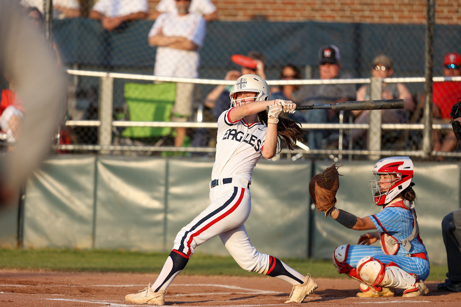St. Benedict Softball vs TRA at St. Benedict At Auburndale on May 10, 2022 in the DII-AA Regional Softball Tournament. (Ryan Beatty/SBA)