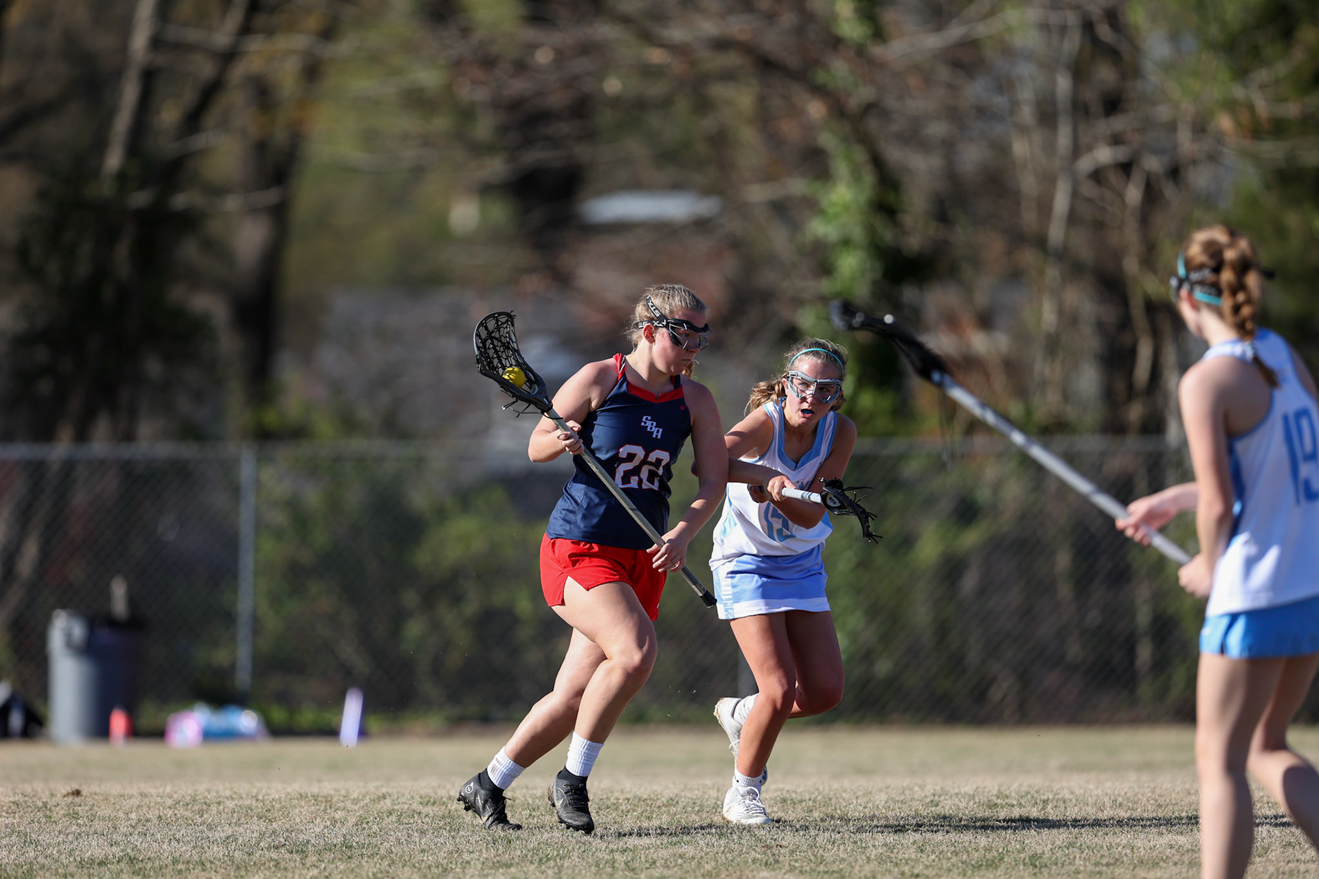 St. Benedict Girls Lacrosse vs St. Agnes on April 5, 2022 at St. Agnes Academy in Memphis, TN. (Ryan Beatty/SBA)