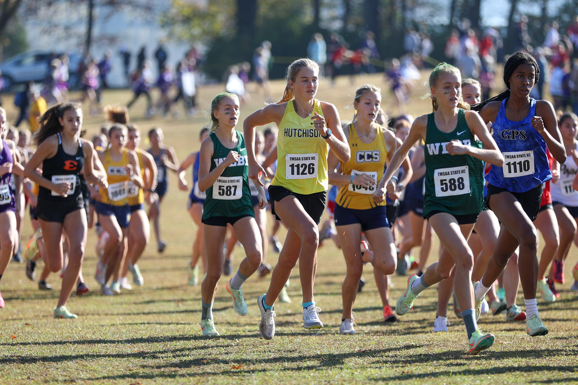 TSSAA Cross Country State Race on Nov. 3rd, 2022 in Hendersonville, TN. (Ryan Beatty/SBA)