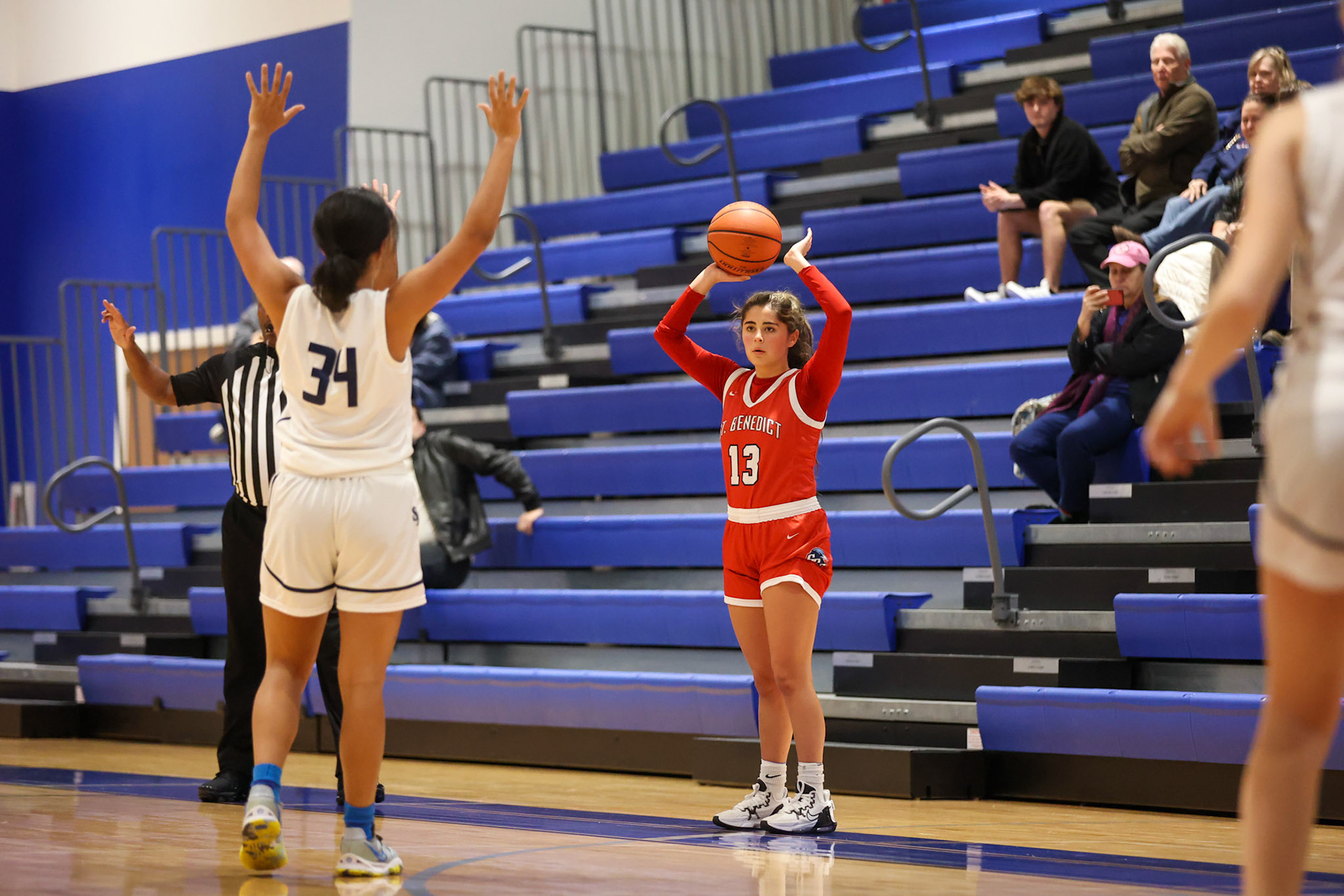SBA Girls Basketball vs St. Mary’s. (Ryan Beatty Photo)