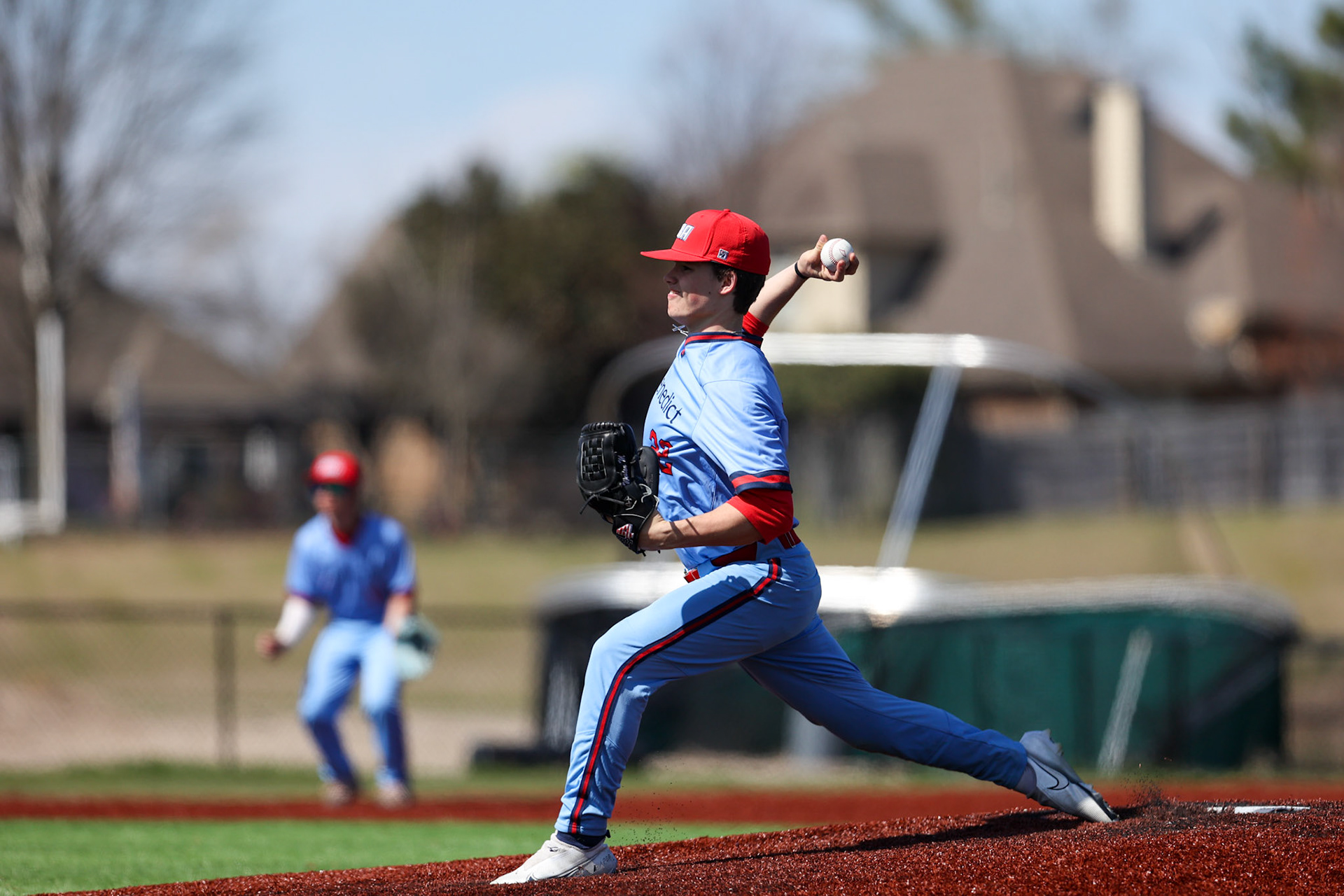SBA Baseball at ECS on Wednesday, March 15, 2023. (Ryan Beatty Photo)