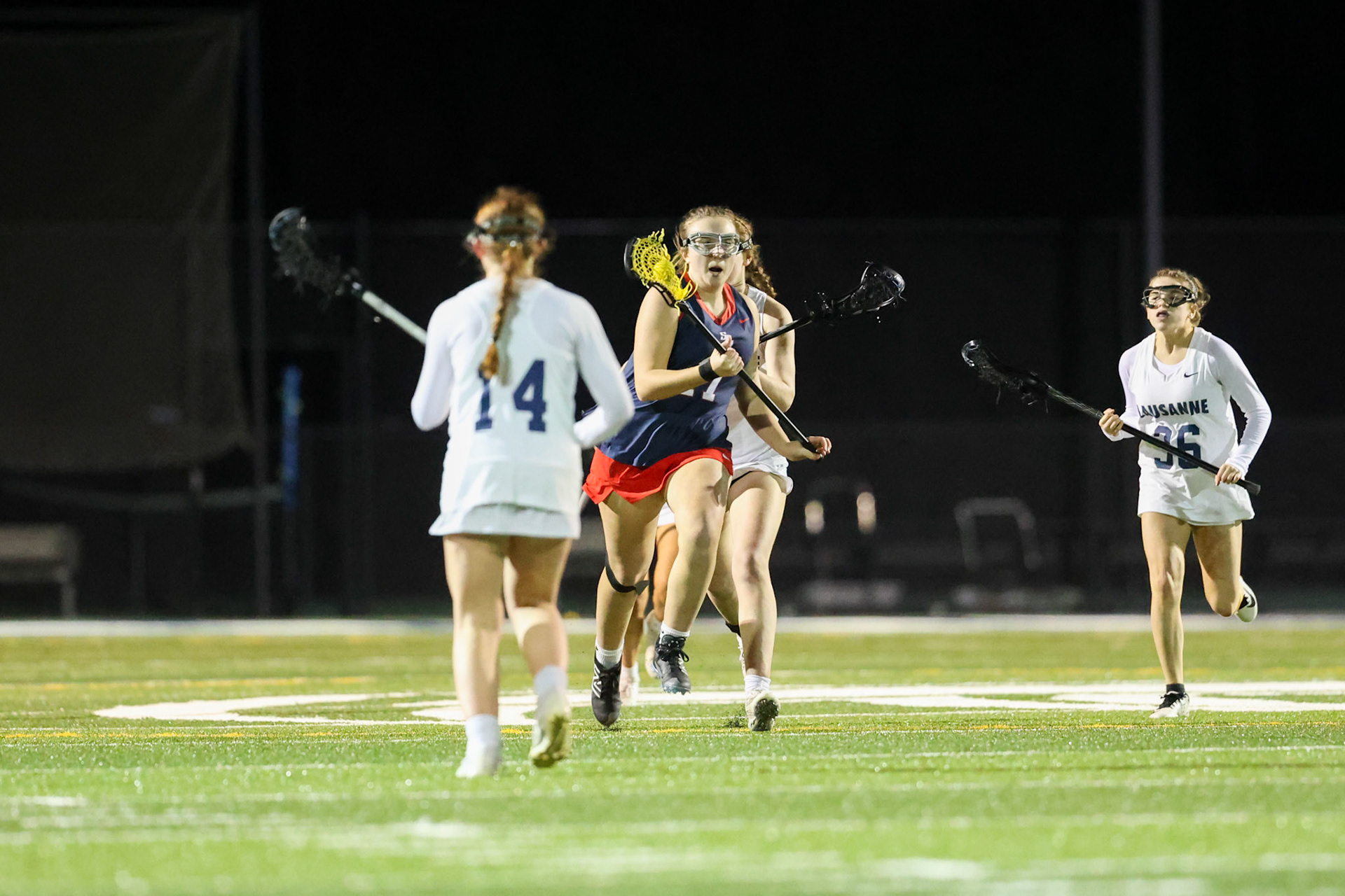 SBA Girls Lacrosse vs Lausanne on Wednesday, March 8, 2023. (Ryan Beatty Photo)
