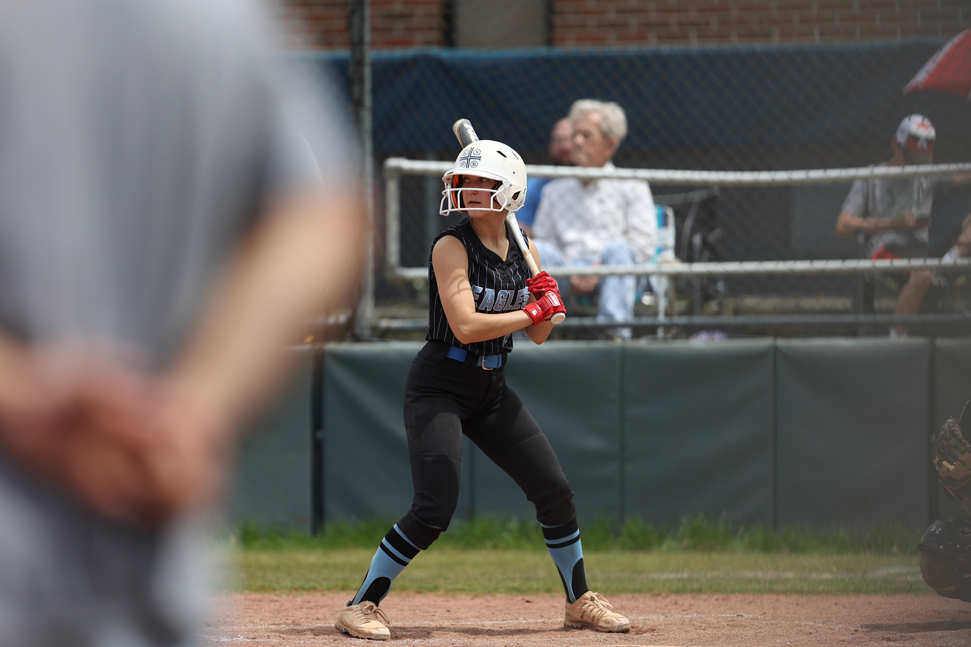 St. Benedict Softball vs Briarcrest at St. Benedict at Auburndale High School on April 23, 2022.  (Ryan Beatty/SBA)