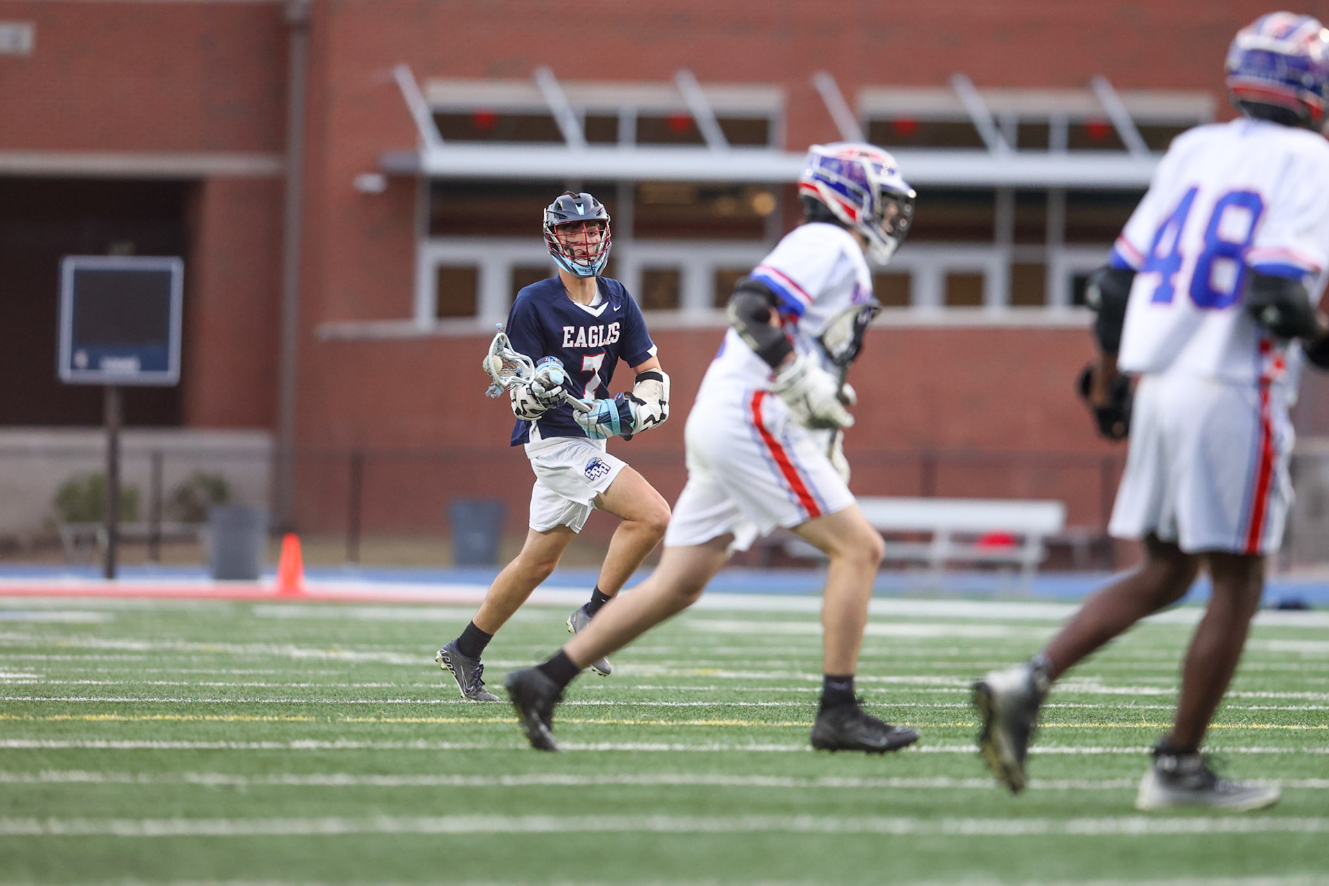 Boys Lacrosse vs Bartlett. (Ryan Beatty Photo)