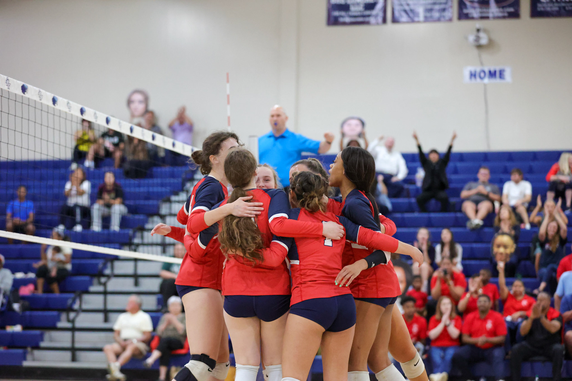 St. Benedict Volleyball vs White Station at St. Benedict at Auburndale in Memphis, TN on Thursday, September 22, 2022. (Ryan Beatty/SBA)