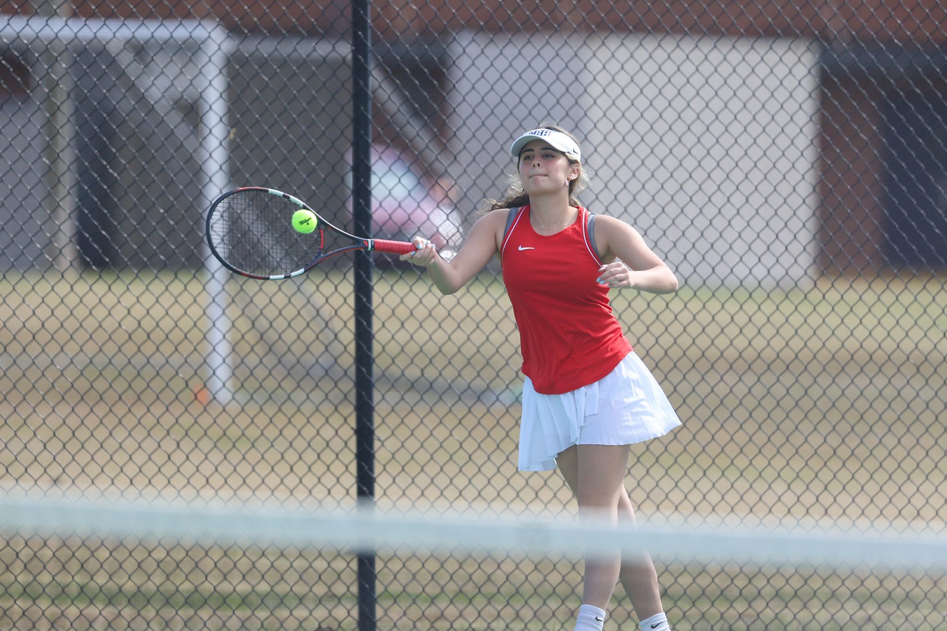 St. Benedict Tennis vs St. Mary’s on April 5, 2022 at St. Benedict at Auburndale High School in Memphis, TN. (Ryan Beatty/SBA)