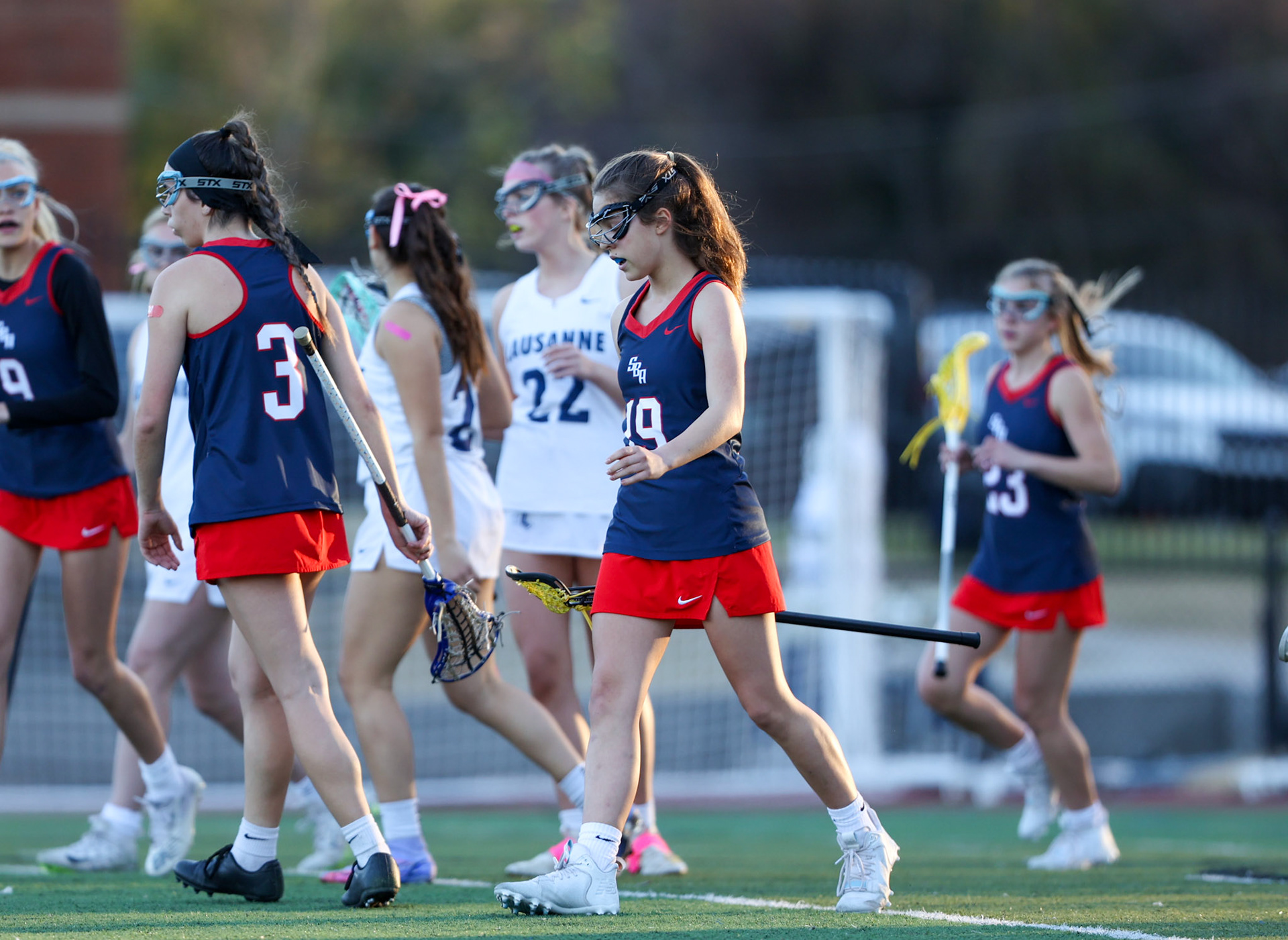 St. Benedict Lacrosse vs Lausanne Lynx on March 1, 2022 in Memphis, Tn. (Ryan Beatty/SBA)