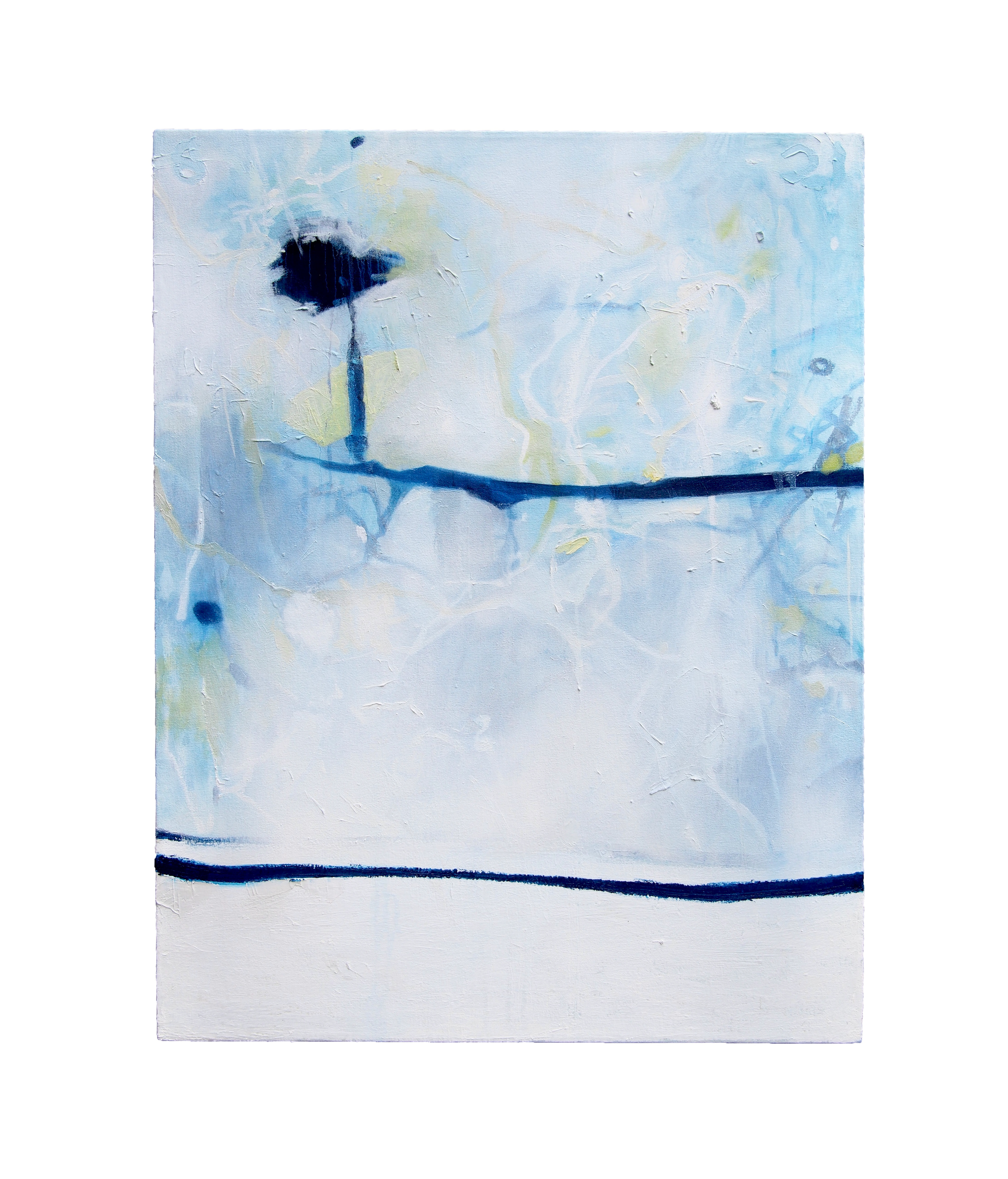 Morning Swim, 2022, Oil on canvas, 38" x 28"