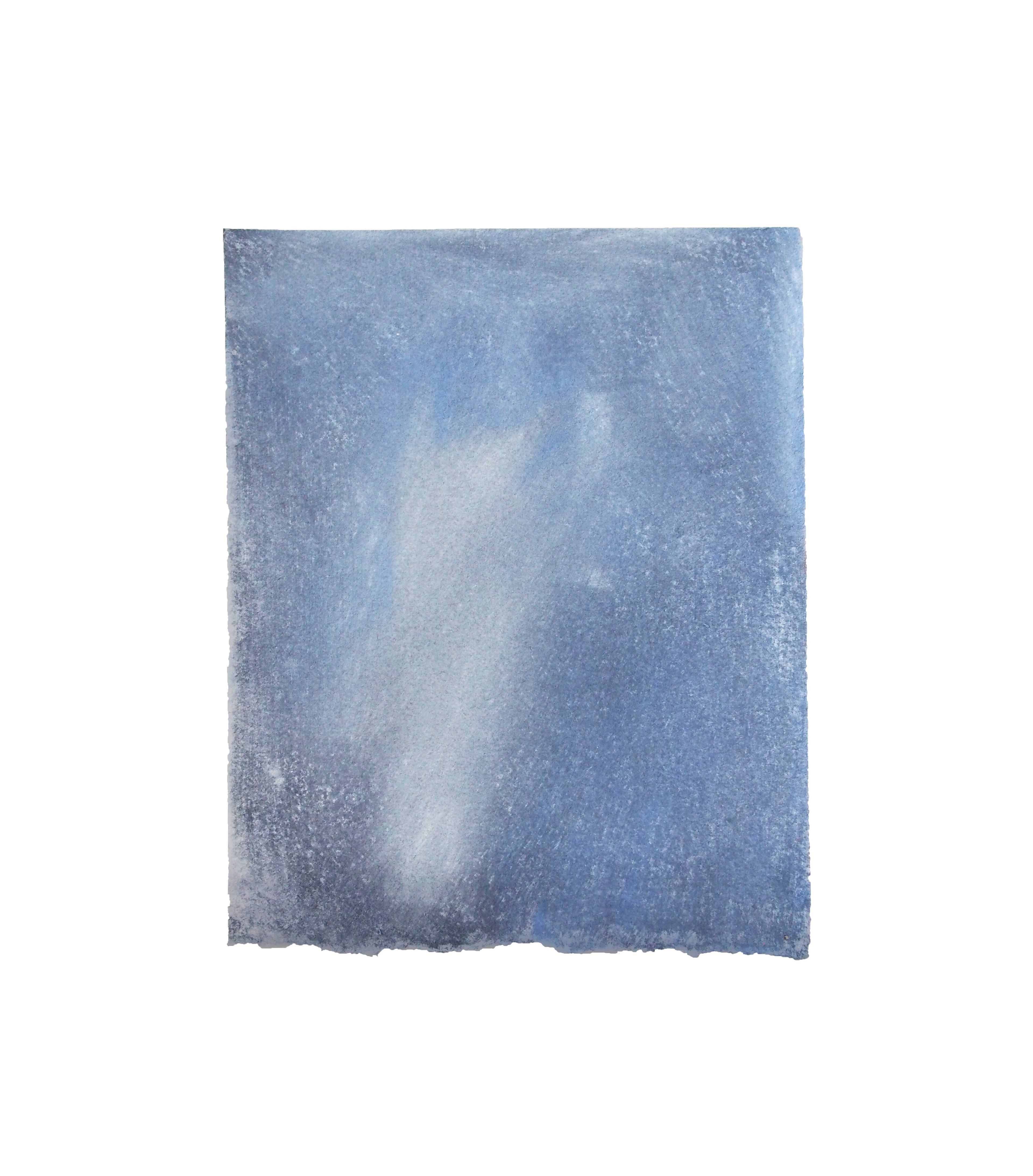 Soft Angel, 2020, Chalk pastel, charcoal on paper, 5.25" x 4.25"