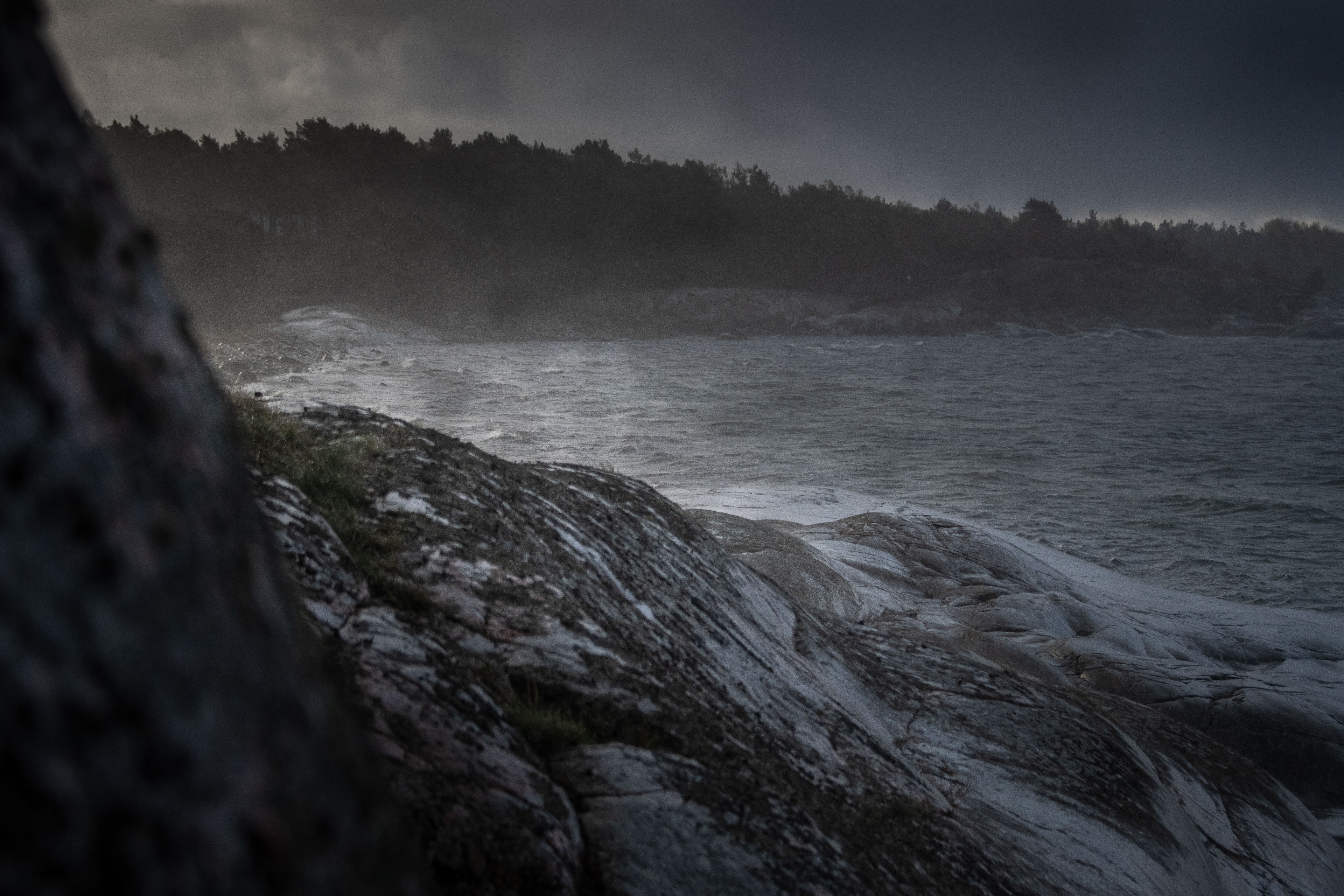 'Regn på klippan' Nikon D500 F 4,5 s 1/3200