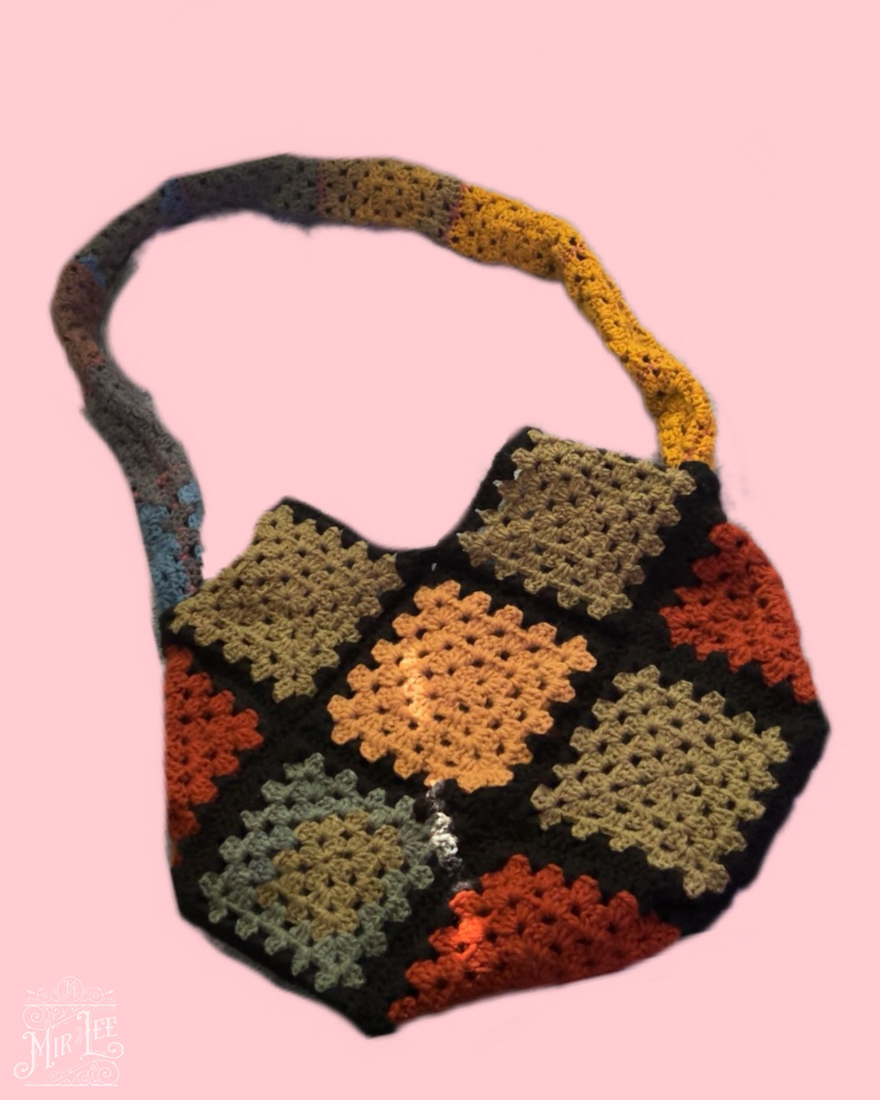 Granny square bag