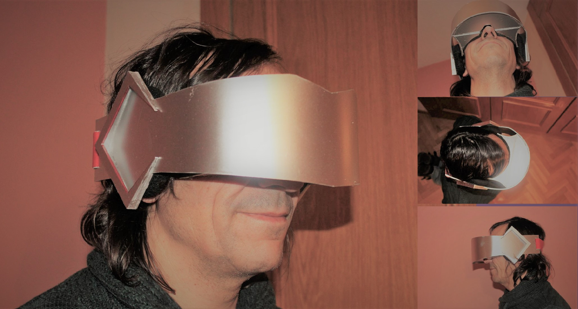 VR glasses that simulate visual impairments