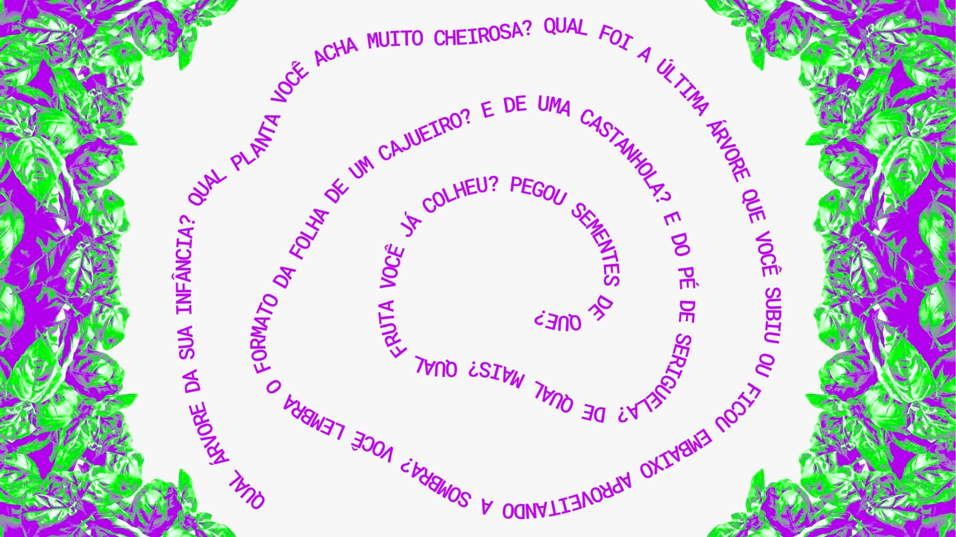 Manifesto Semente, performance ecológica Gestar