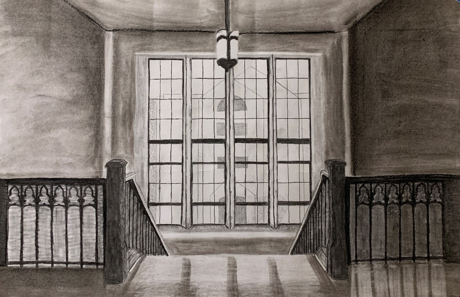 Charcoal on Canson