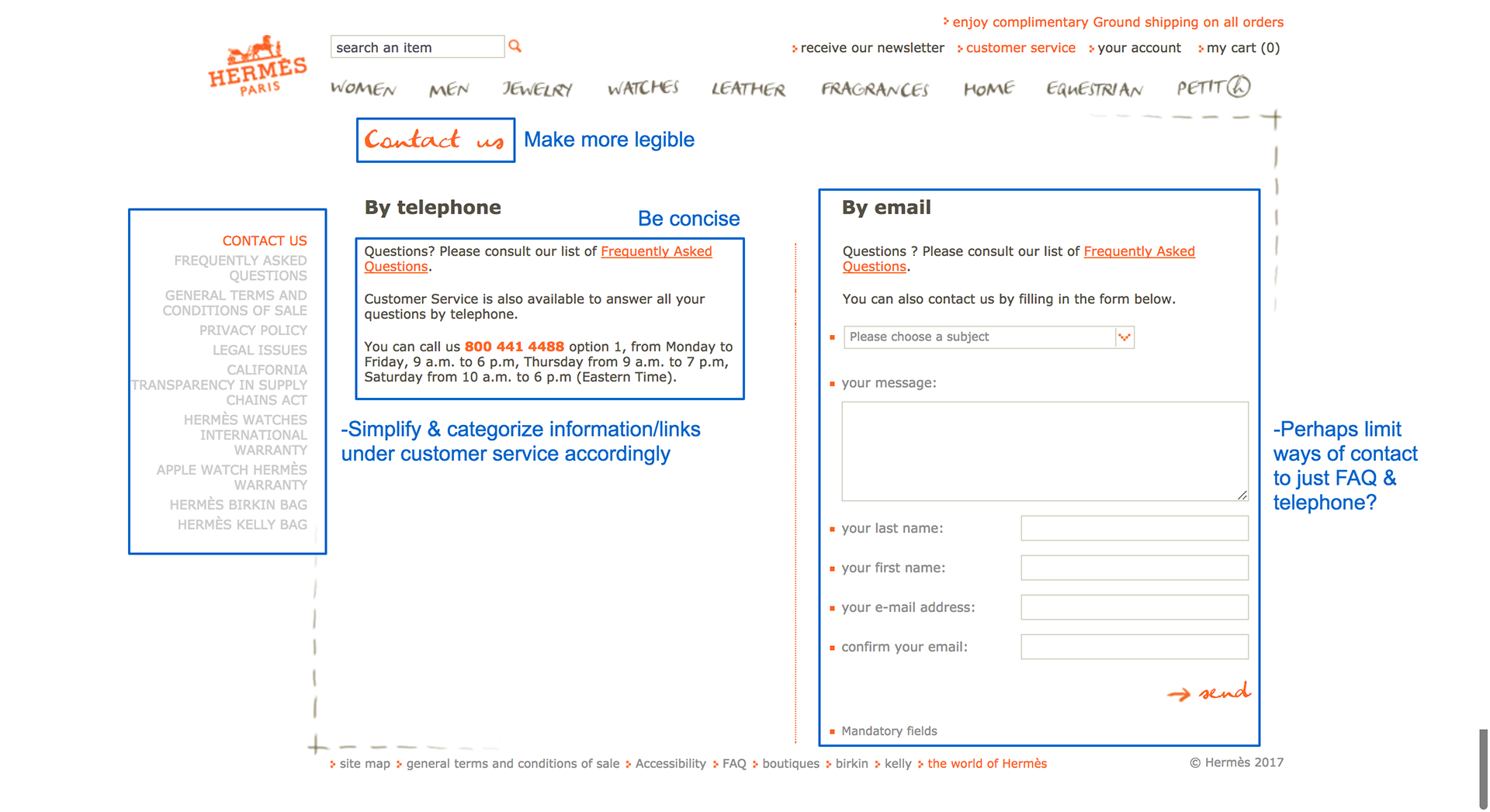 Contact Page