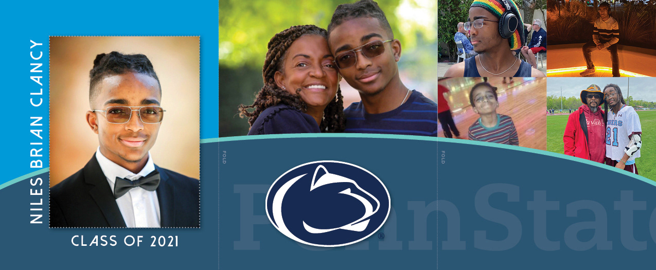 Nick Clancy Graduation Announcement Trifold