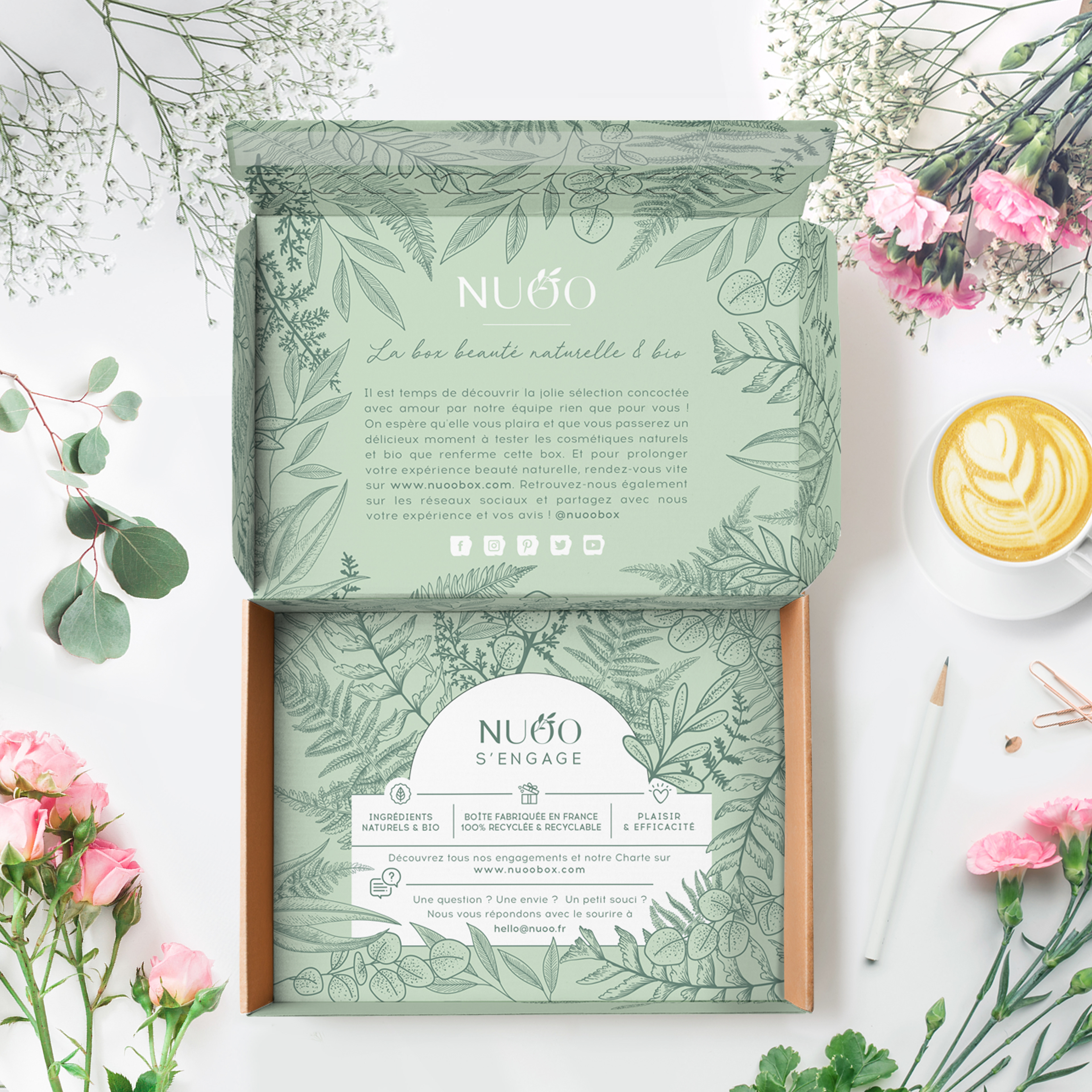 GRAPHISME & ILLUSTRATIONS FLORALES