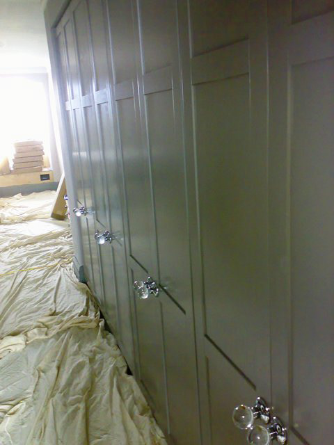 Installation of Bespoke Wardroabes