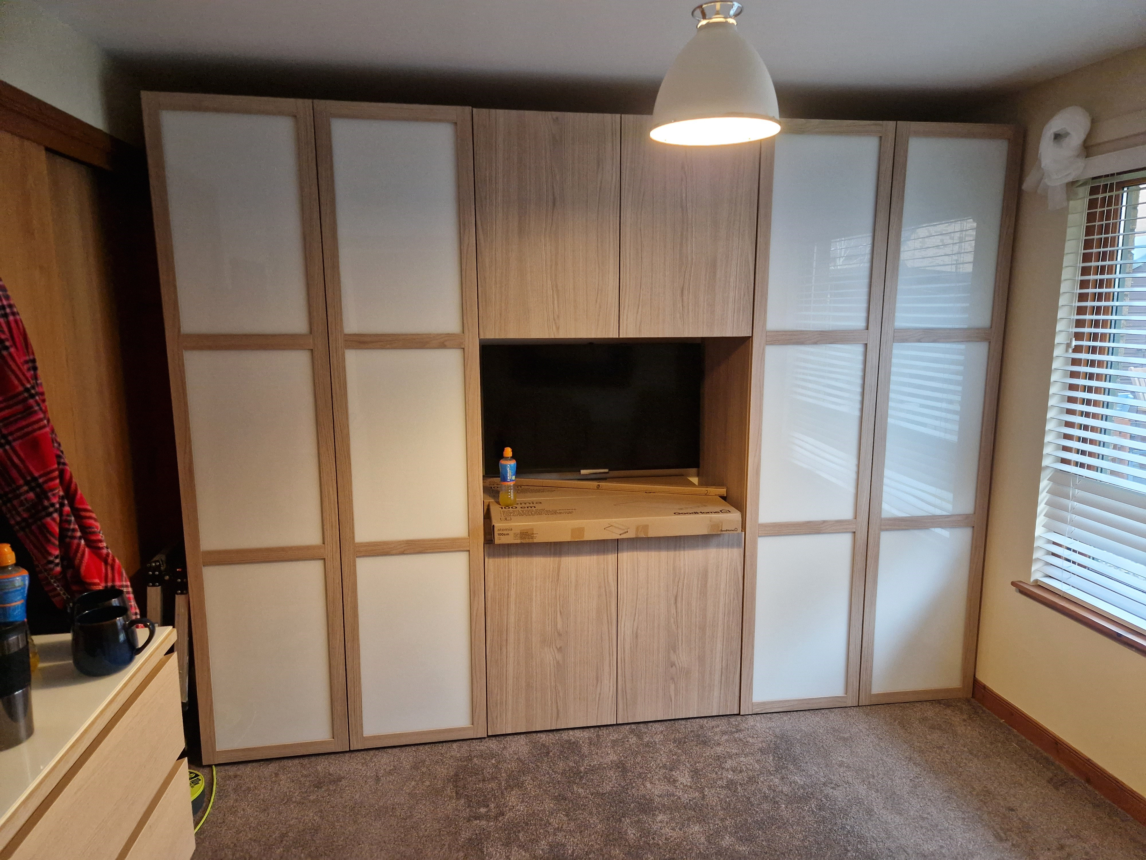 bedroom wardrobe build & fit