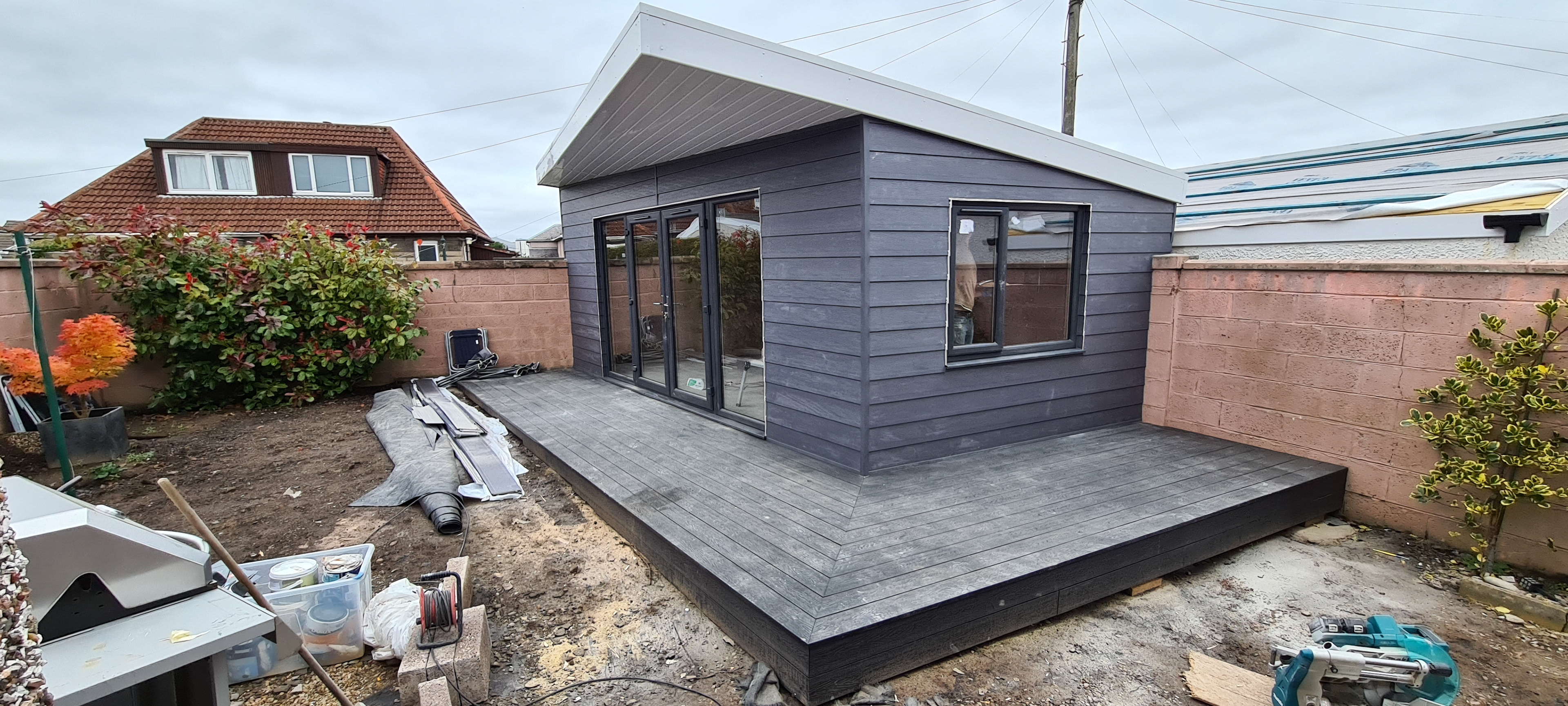 custom built garden room Dundee