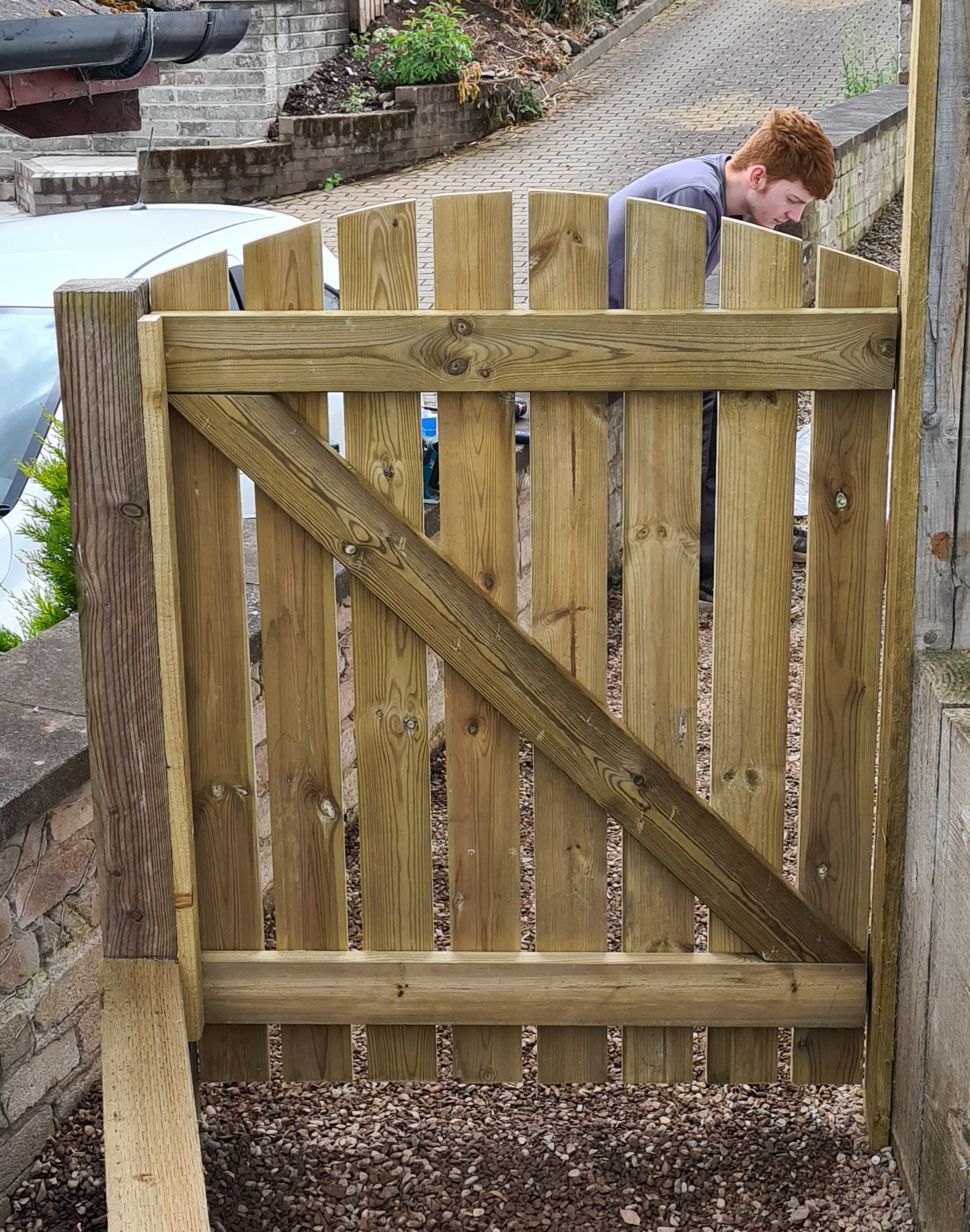 garden gate fitting