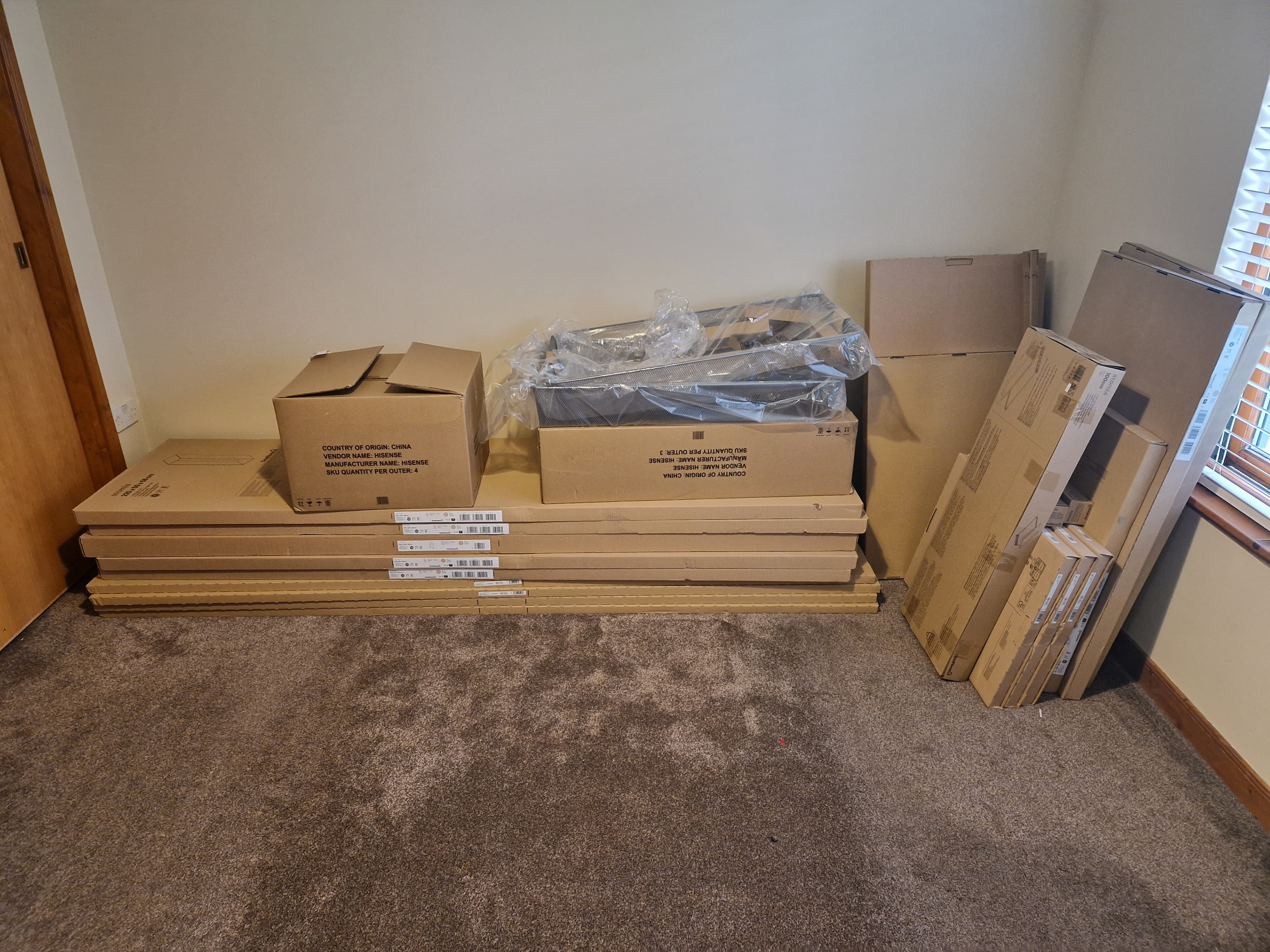 flat pack bedroom furniture fitting