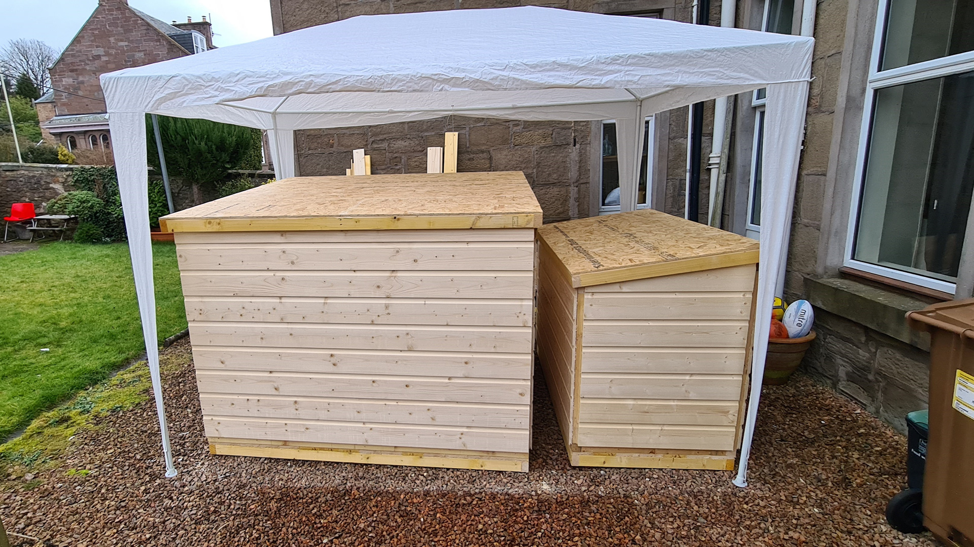 custom built storage & bike sheds Dundee