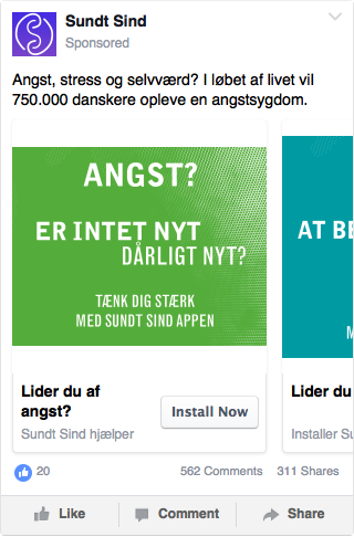 Facebook Sponsored App