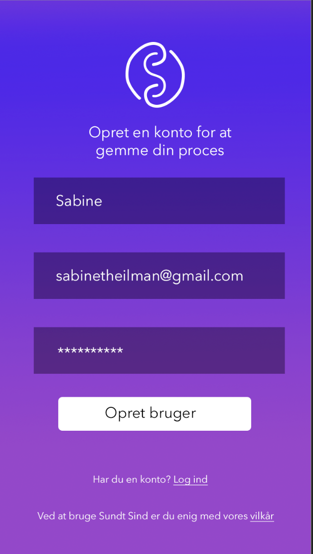 Create profile 2