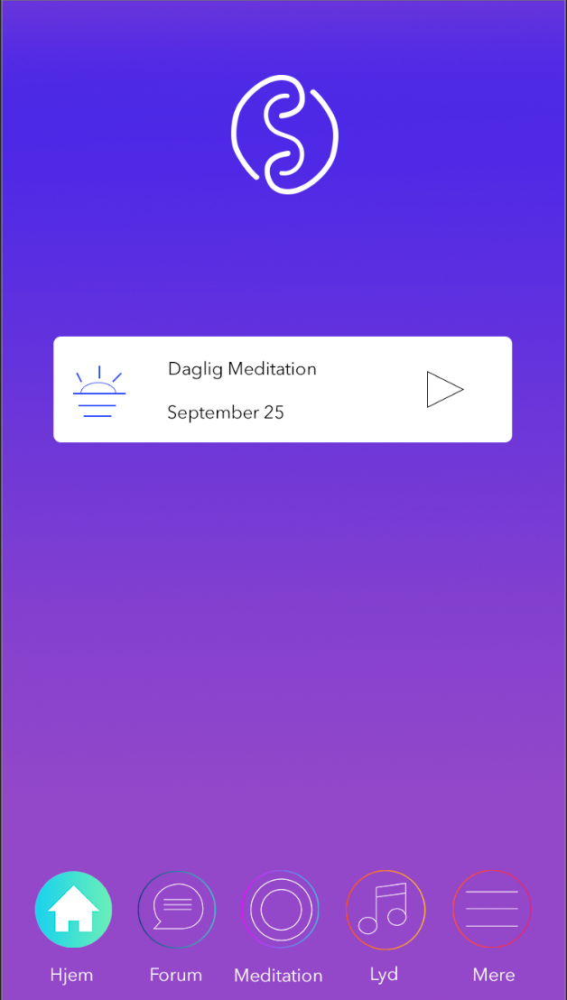 Daily meditation