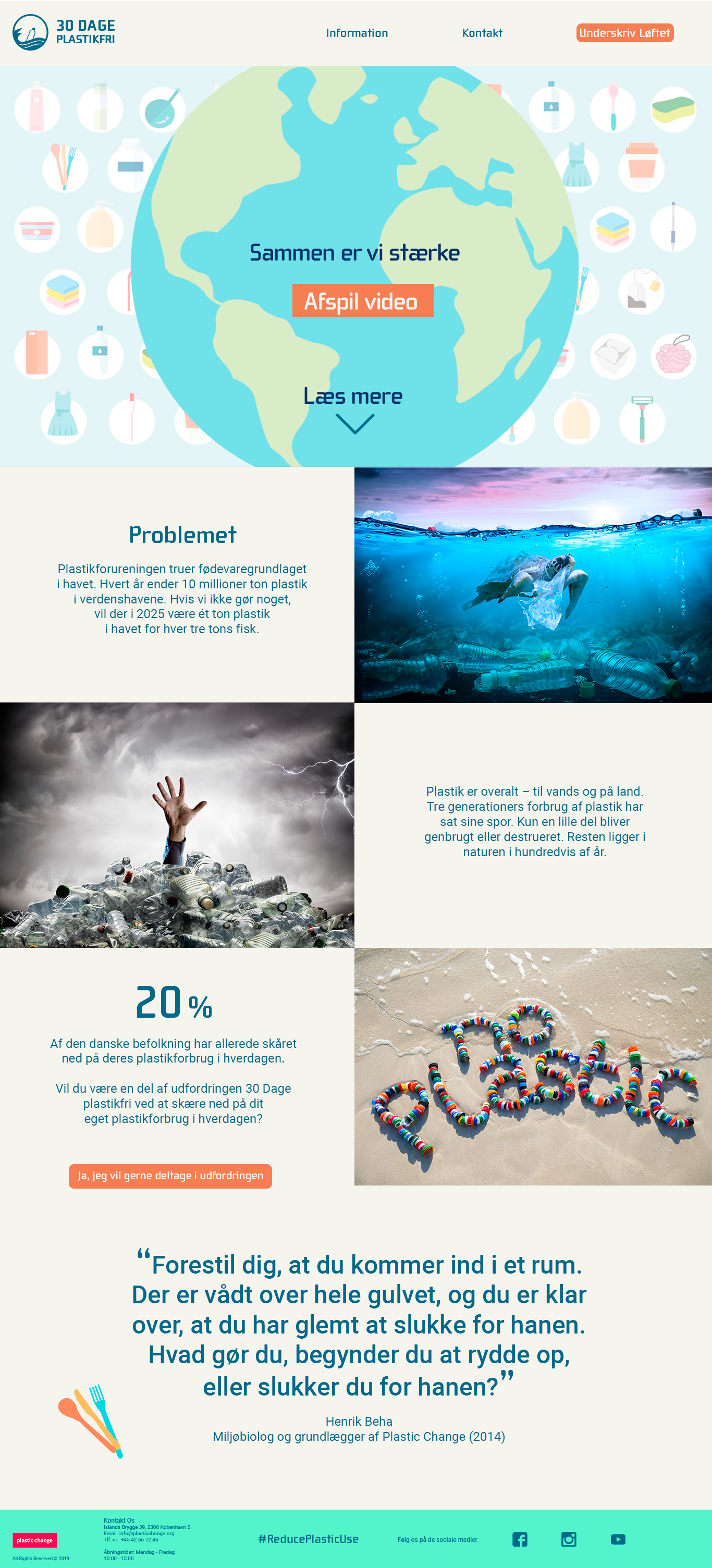 Landing Page - Desktop
