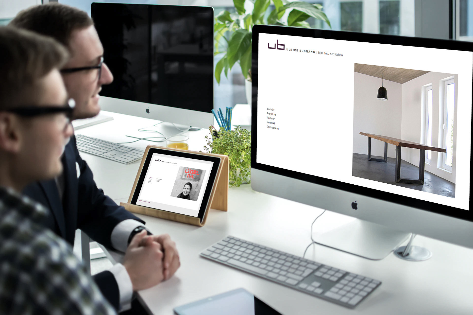 Gestaltung und Umsetzung der Internetseite WWW.ULRIKE-BUSSMANN.DE