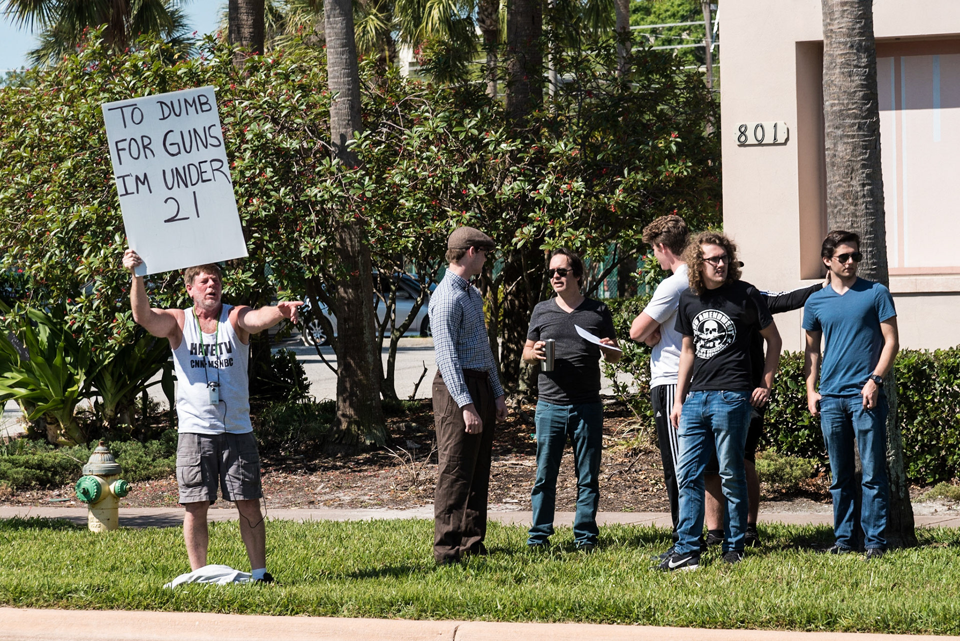 His Sign Says It All