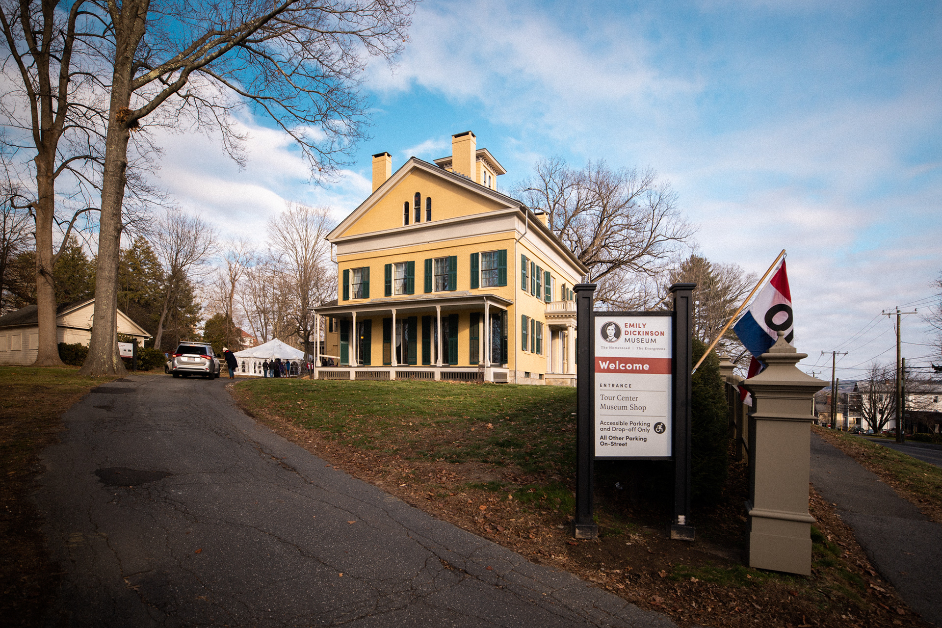 Exterior - Home of Emily Dickinson in Amherst, MA