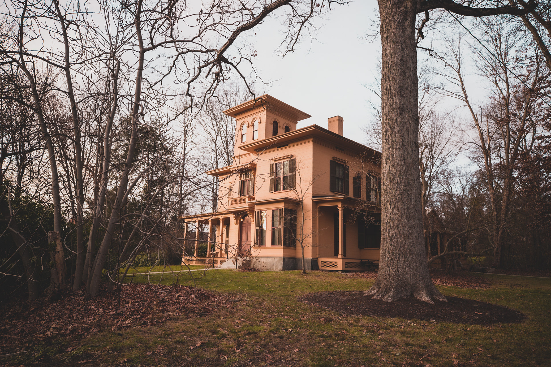 Exterior - Home of Austin and Sue Dickinson in Amherst, MA