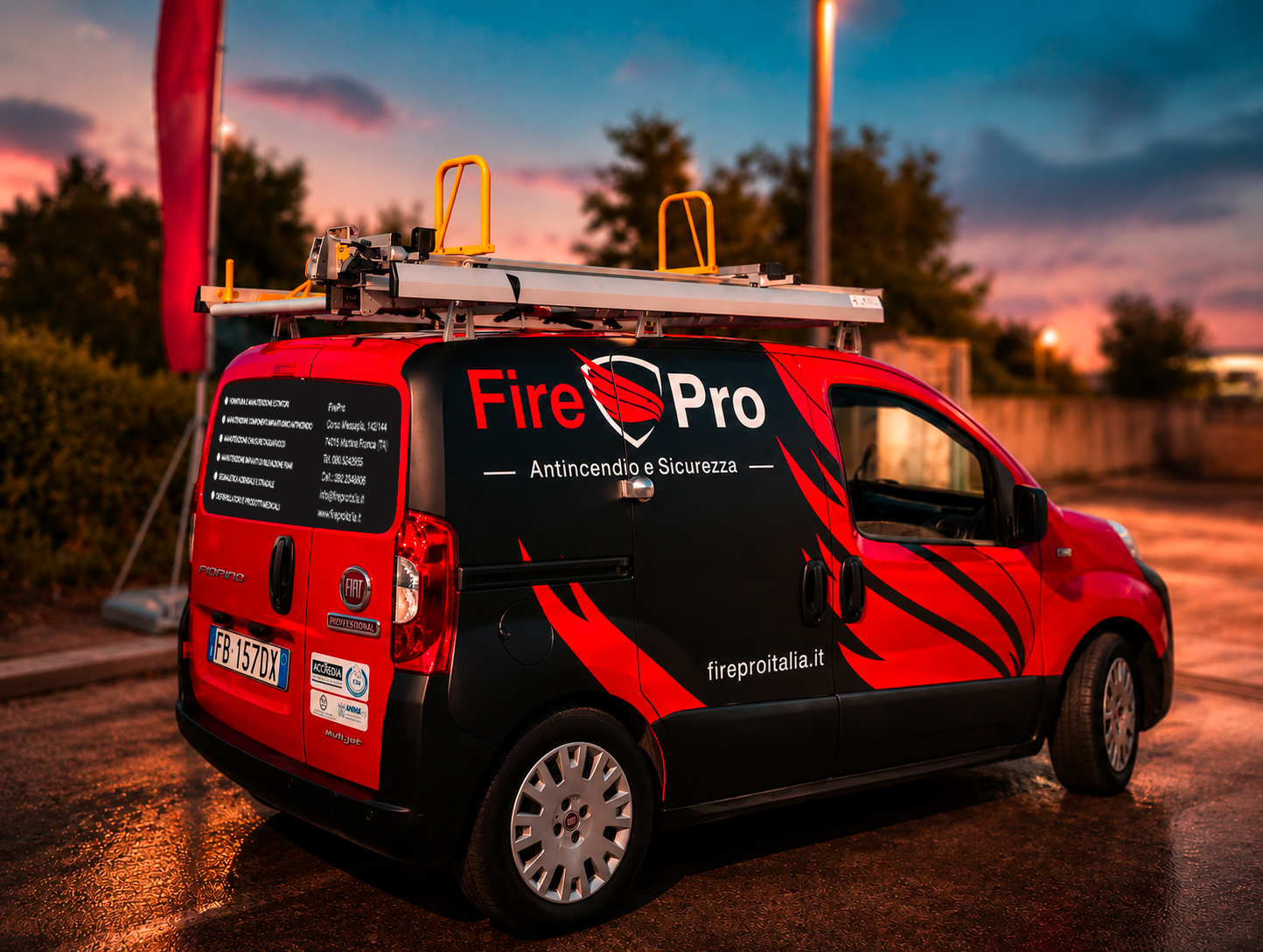 Wrapping furgone FirePro