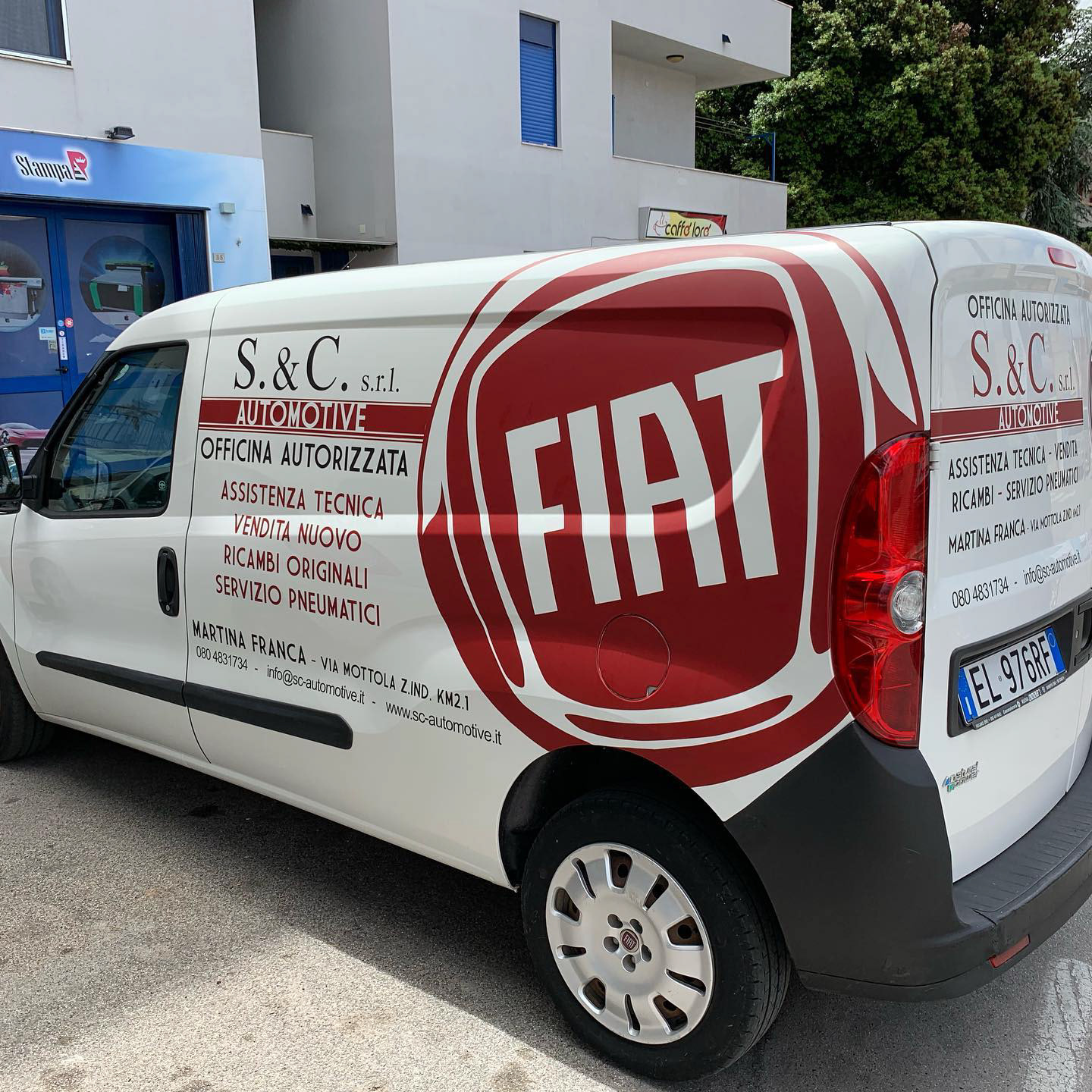 Wrapping furgone FIAT