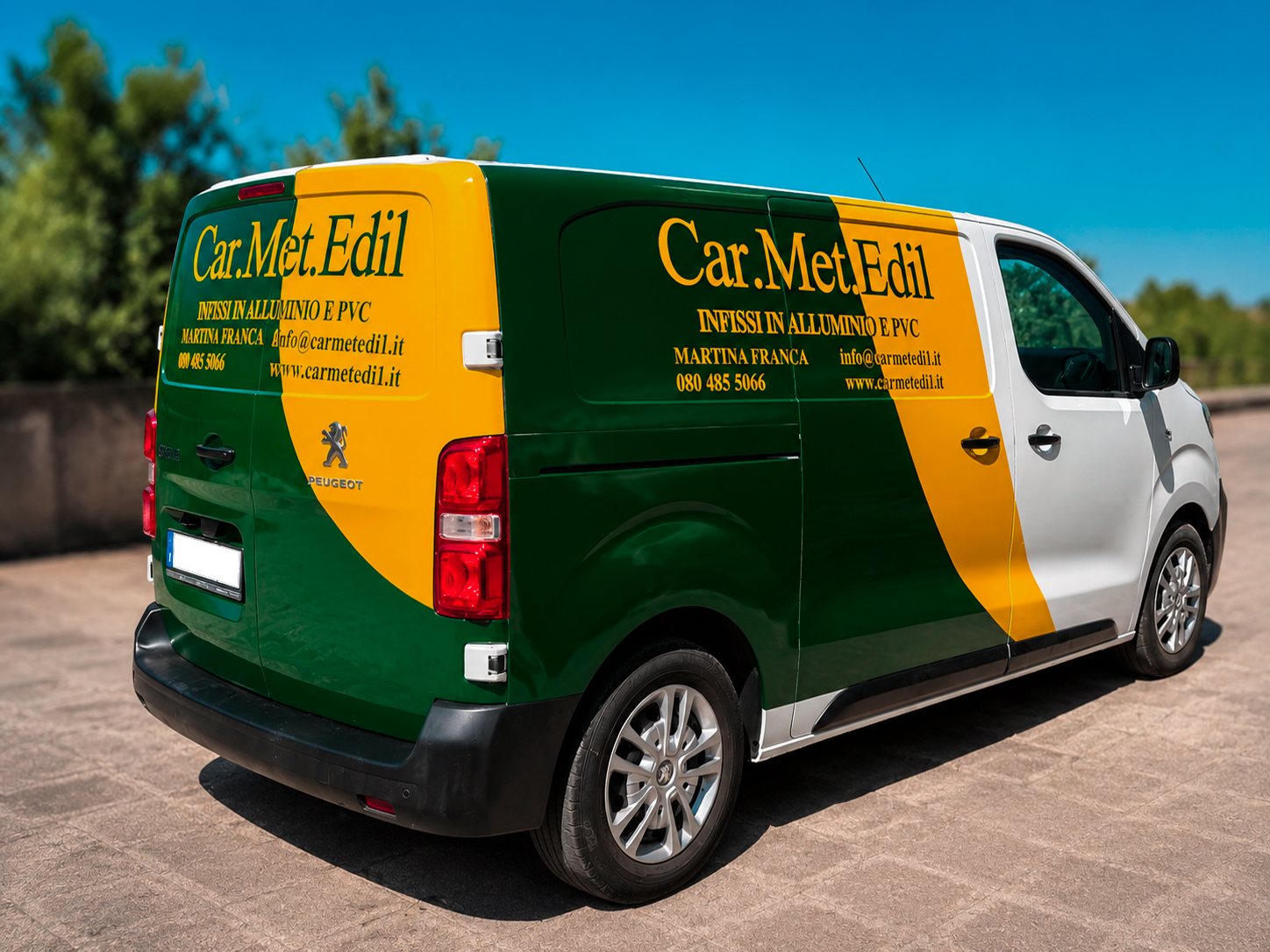 Personalizzazione furgone Car. Met. Edil