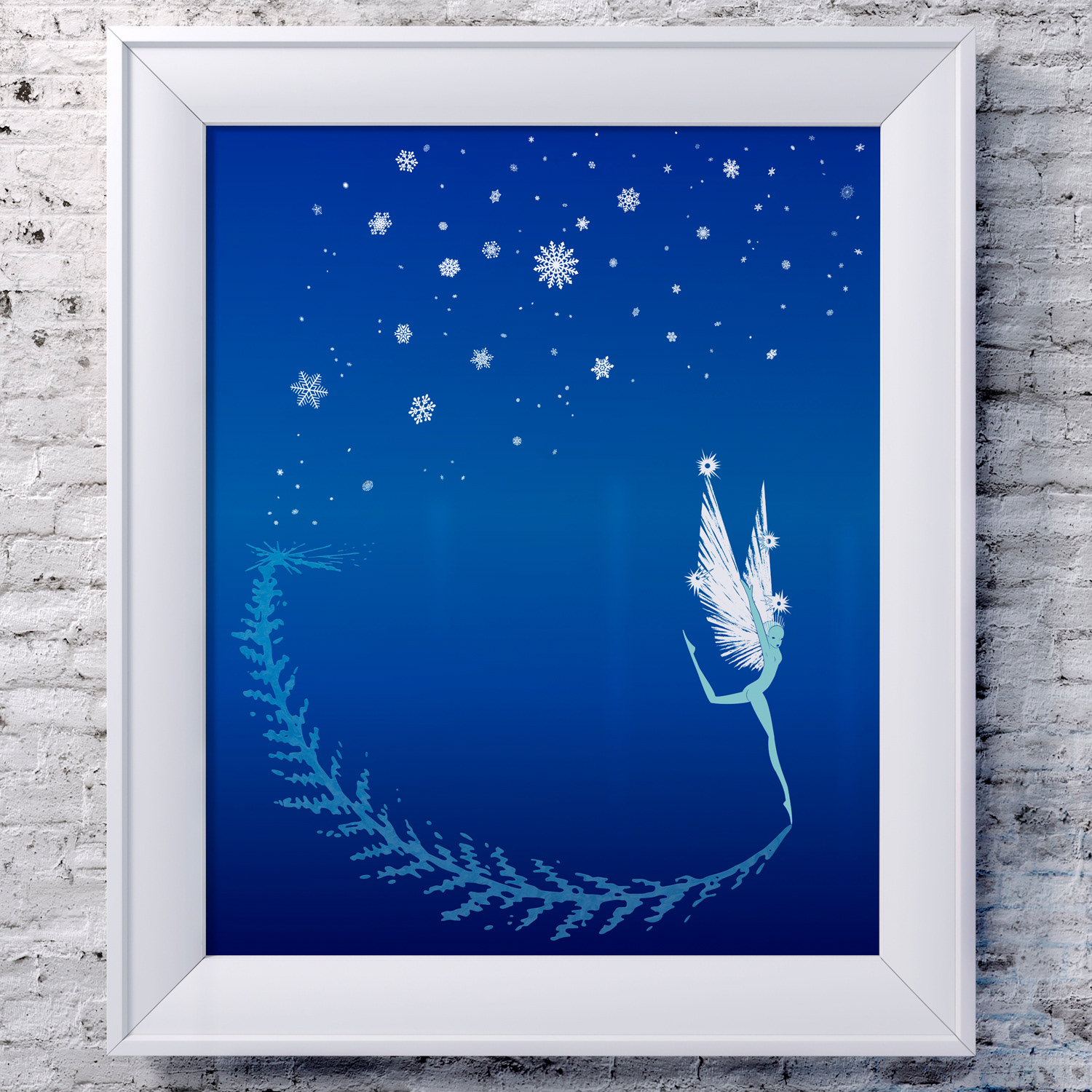A limited-edition print created for Main Street Art Corner