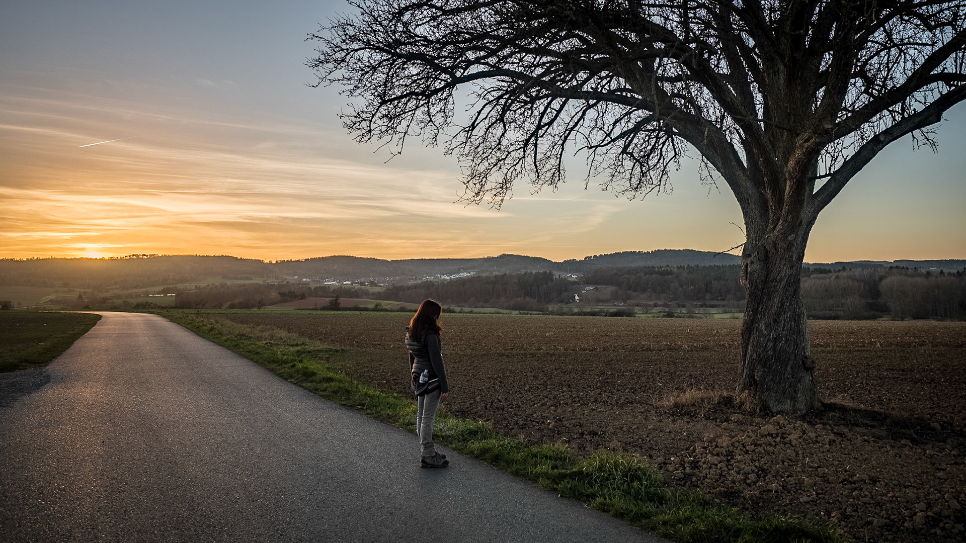 This tree was the final hint for our sunday of geocaching! What kind of tree is it? :-) The answer led us to the "final".My second HDR tryout!