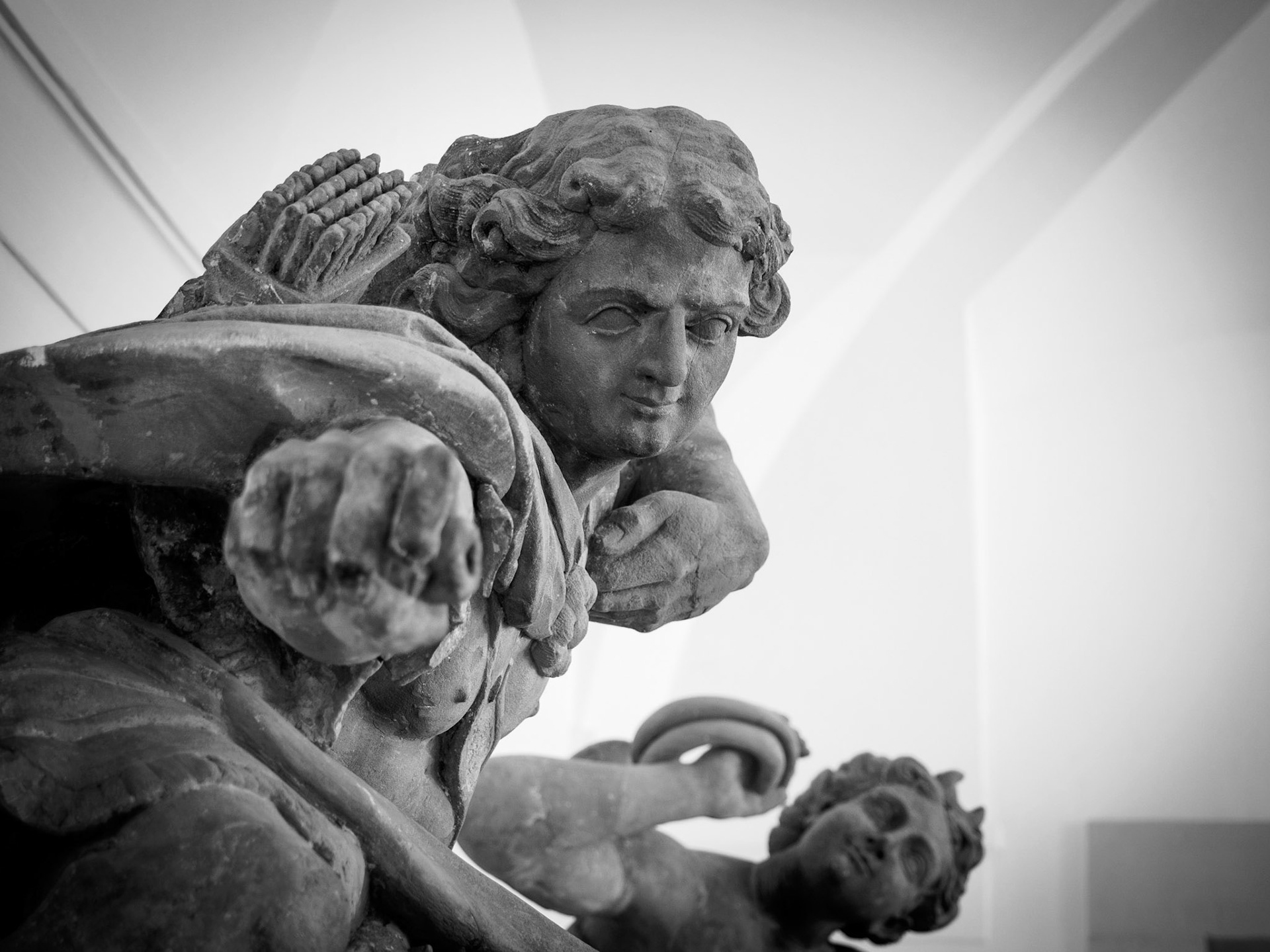 ... or maybe he is trying to give you a fist bump!Palace Ludwigsburg, Germany